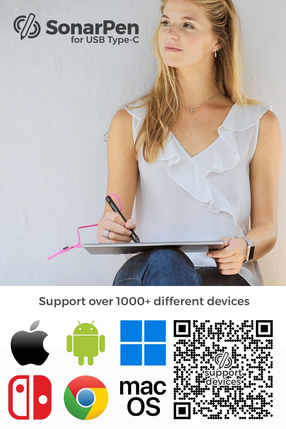 Sonarpen Usb Type-C To 3.5Mm Headphone Jack Adapter