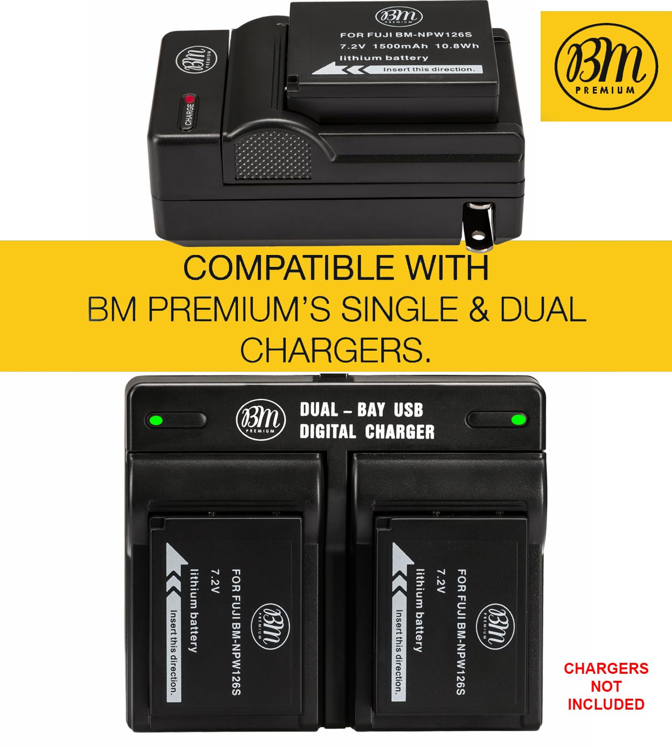 Bm Premium Np W126S Battery For Fujifilm Finepix X T50, X 100F, X 100V X100 Vi, X S10 X A7 X H1 X T1 X T2 X T3 X T10 X T20 X T30