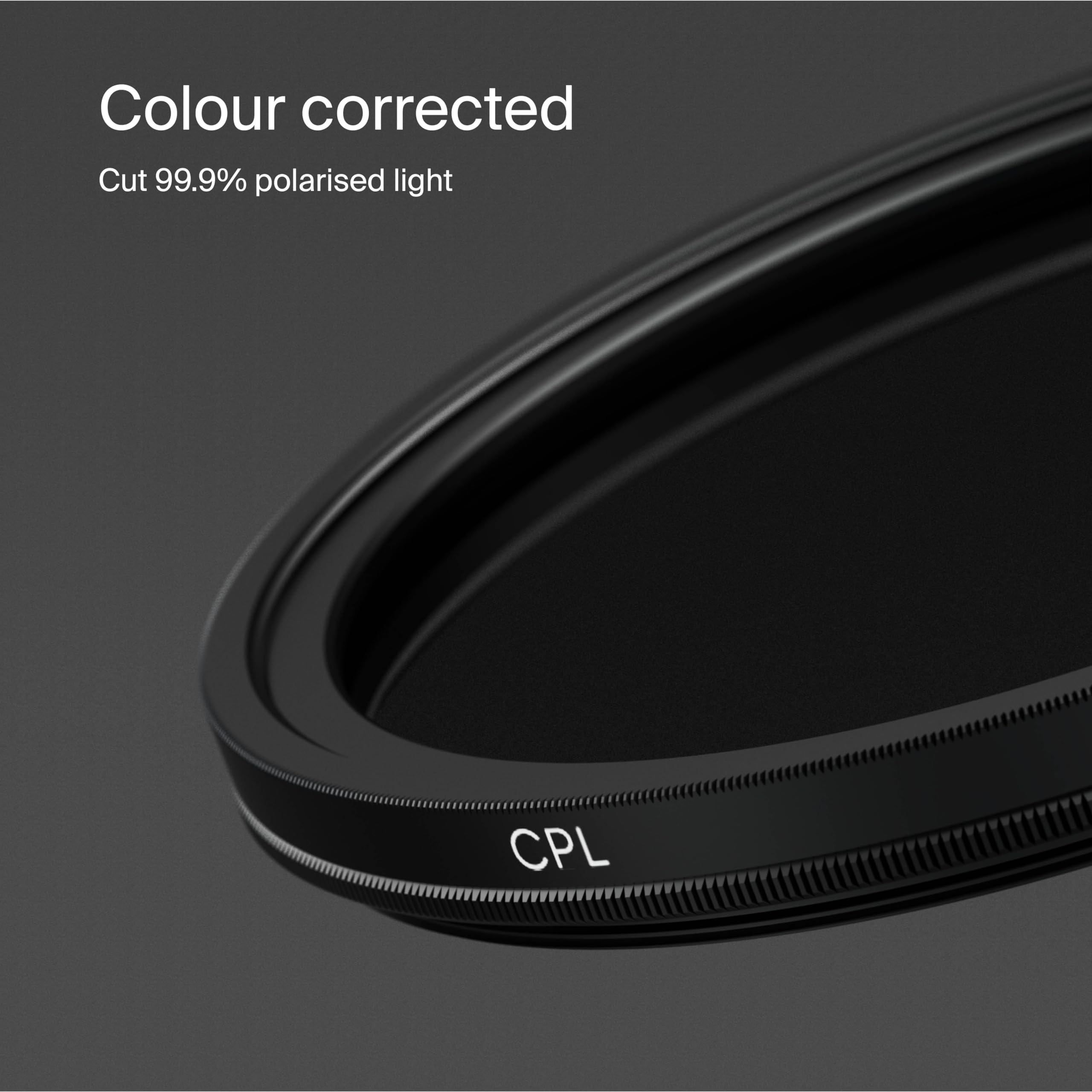 Urth 55Mm Circular Polarizing (Cpl) Lens Filter   Multi Coated, Slim Design For Camera Lens Polarization