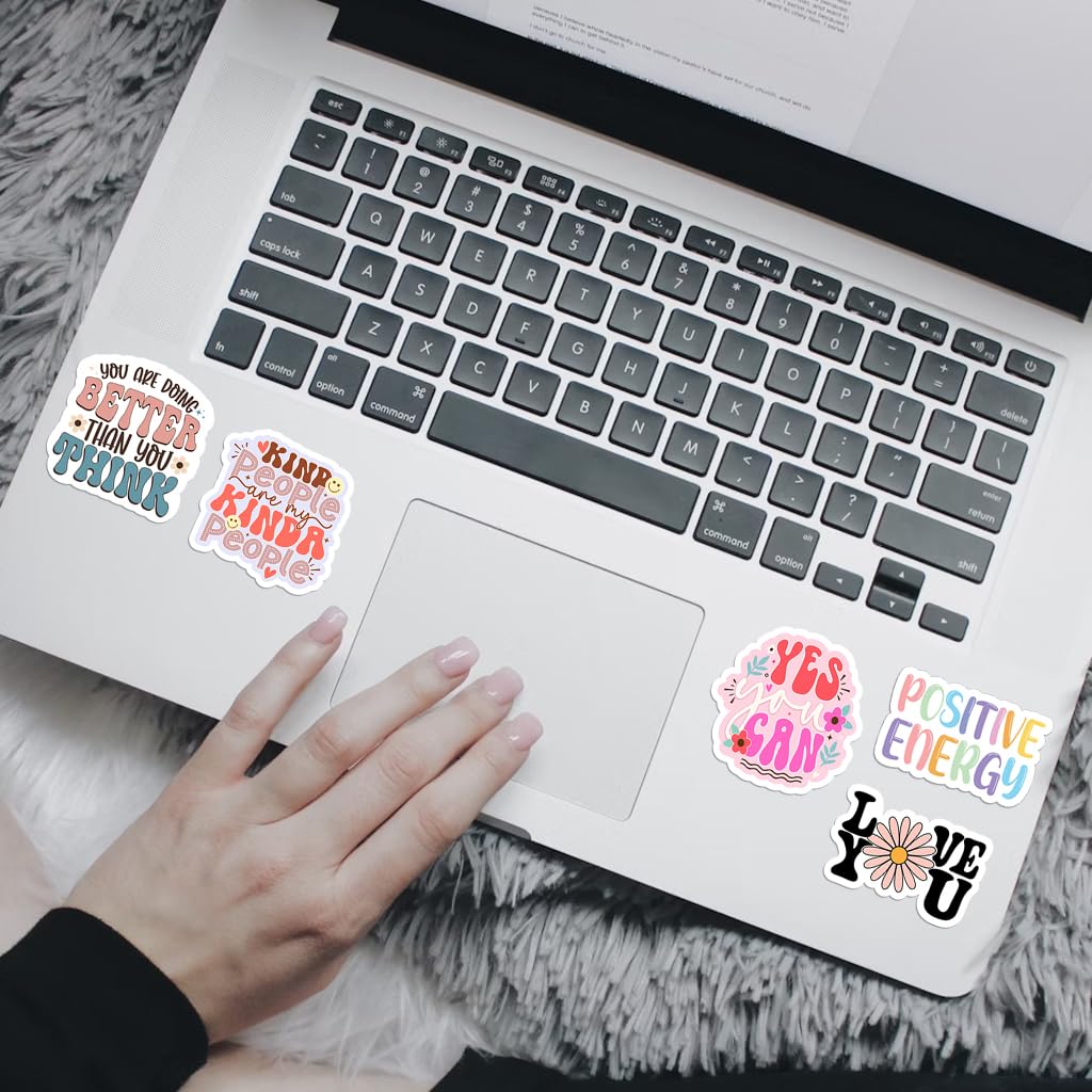 300Pcs Motivational & Affirmation Stickers   For Vision Board, Positive Inspirational Decals For Water Bottles, Laptops, Planner