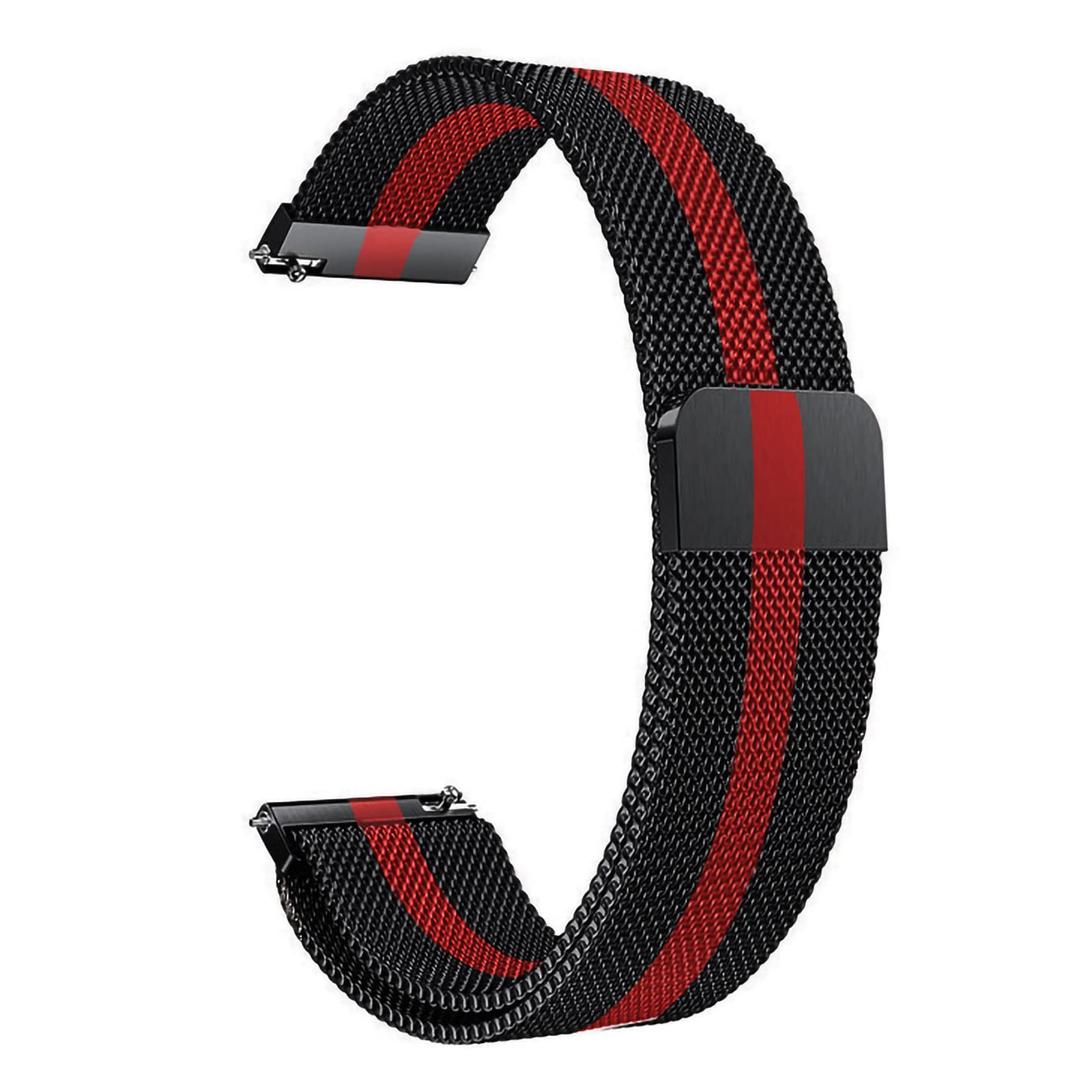 Compatible With Galaxy Watch 3 45Mm/Samsung Galaxy Watch 46Mm/Gear S3 Frontier/Classic Band, 22Mm Stainless Steel Strap Replacem