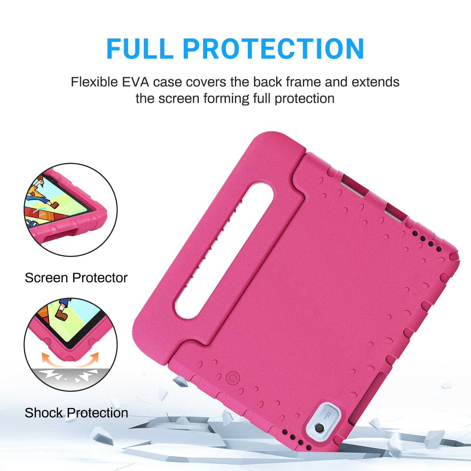 Bolete Kids Case For Lenovo Tab M9 9 Inch 2023 Model Tb-310Xu/Tb-310Fu, Android Tablet For Lenovo 9 Inch Case With Handle Eva Fo