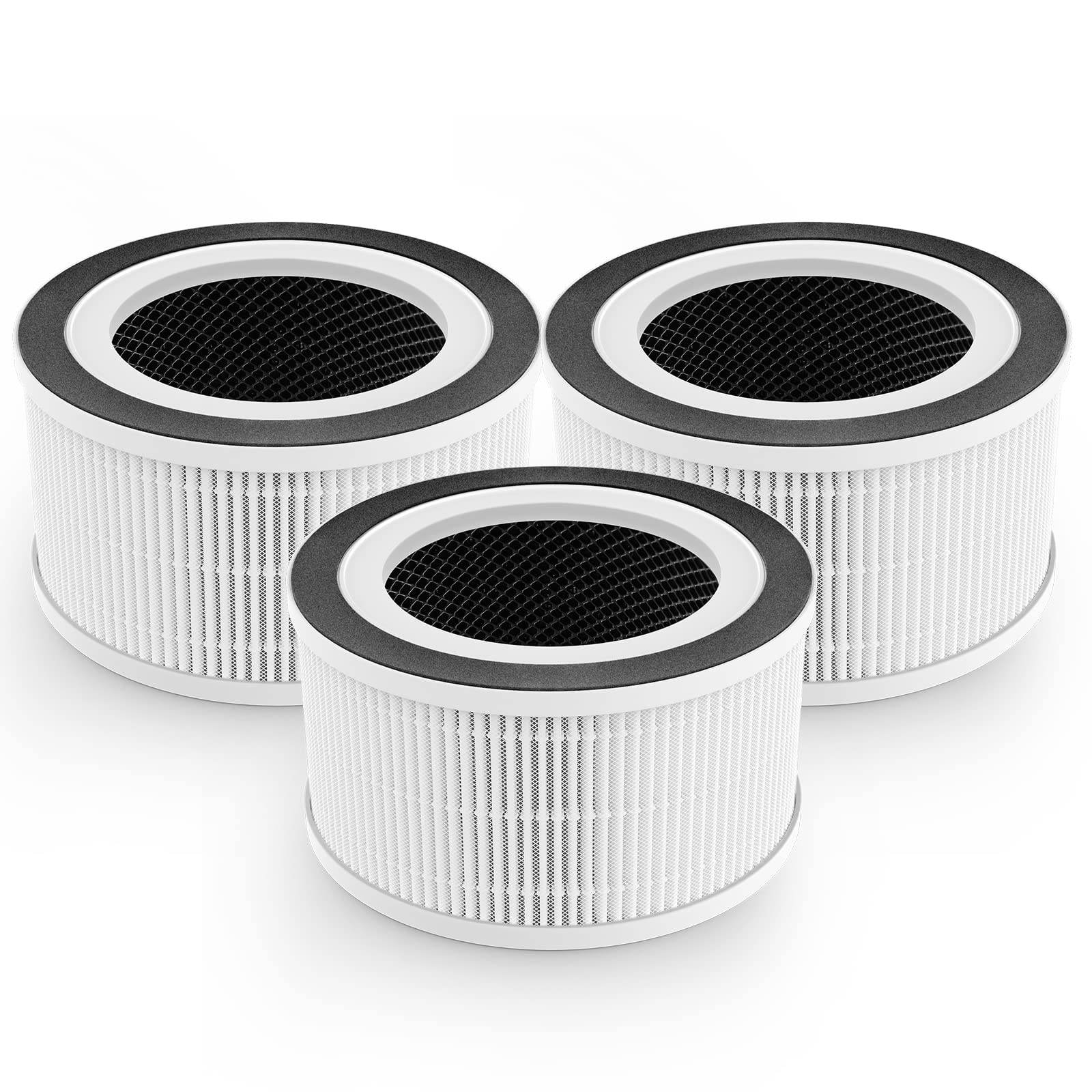 3 Pack H13 True Hepa Filter Compatible With Afloia Fillo/Halo/Mooka Allo, 3 In 1 H13 True Hepa Filtration For Fillo Air Puri Fie