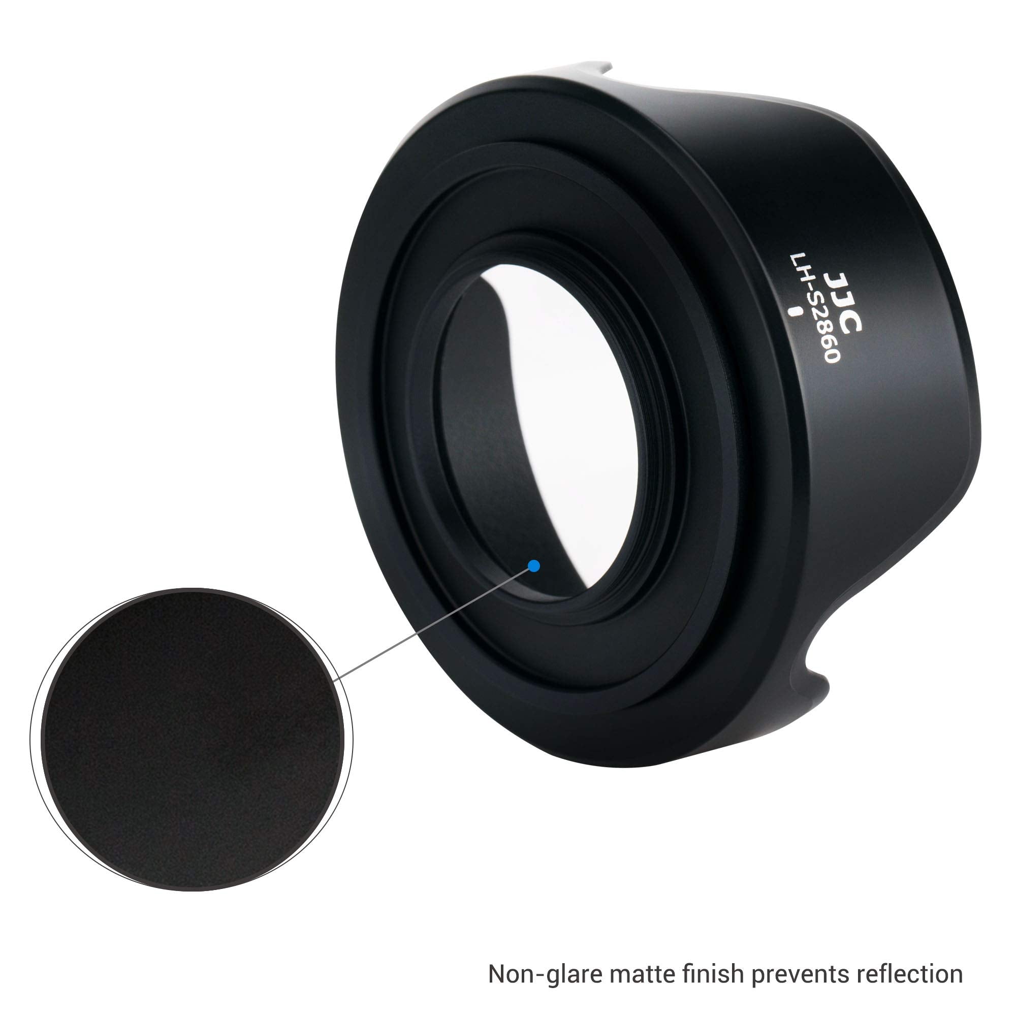 Petal Screw In Lens Hood For Sony Fe 28 60Mm F/4 5.6 Lens Sel2860 And Sony E Pz 16 50Mm F/3.5 5.6 Oss Lens Selp1650 On Sony Zv E