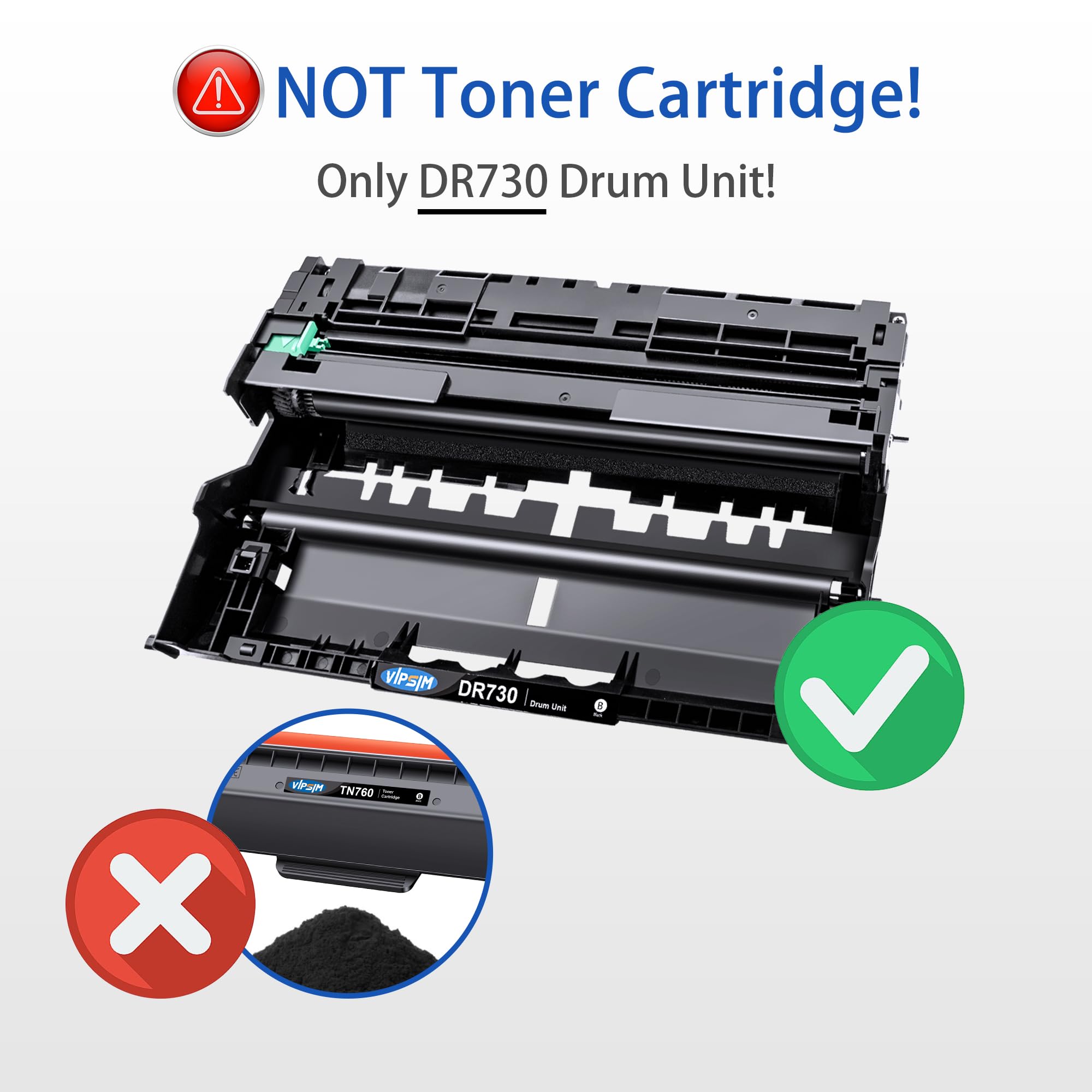 Dr730 (Not Toner) Replacement For Brother Dr730 Dr 730 Dr 730 Brother Drum To Use With Mfc L2750Dw Hl L2370Dw Mfc L2710Dw Hl L23