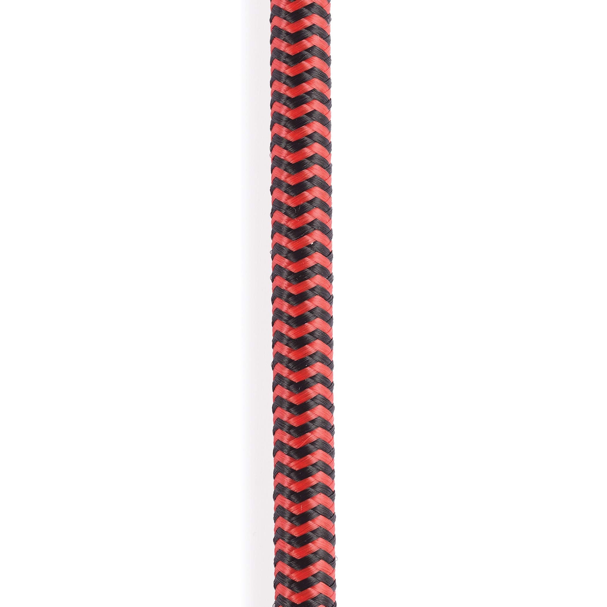 Daddario Guitar Cable - Guitar Lead - Instrument Cable - Guitar Accessories - Braided Cable - 20 Feet/7.62 Meters - Red - 1 Pac