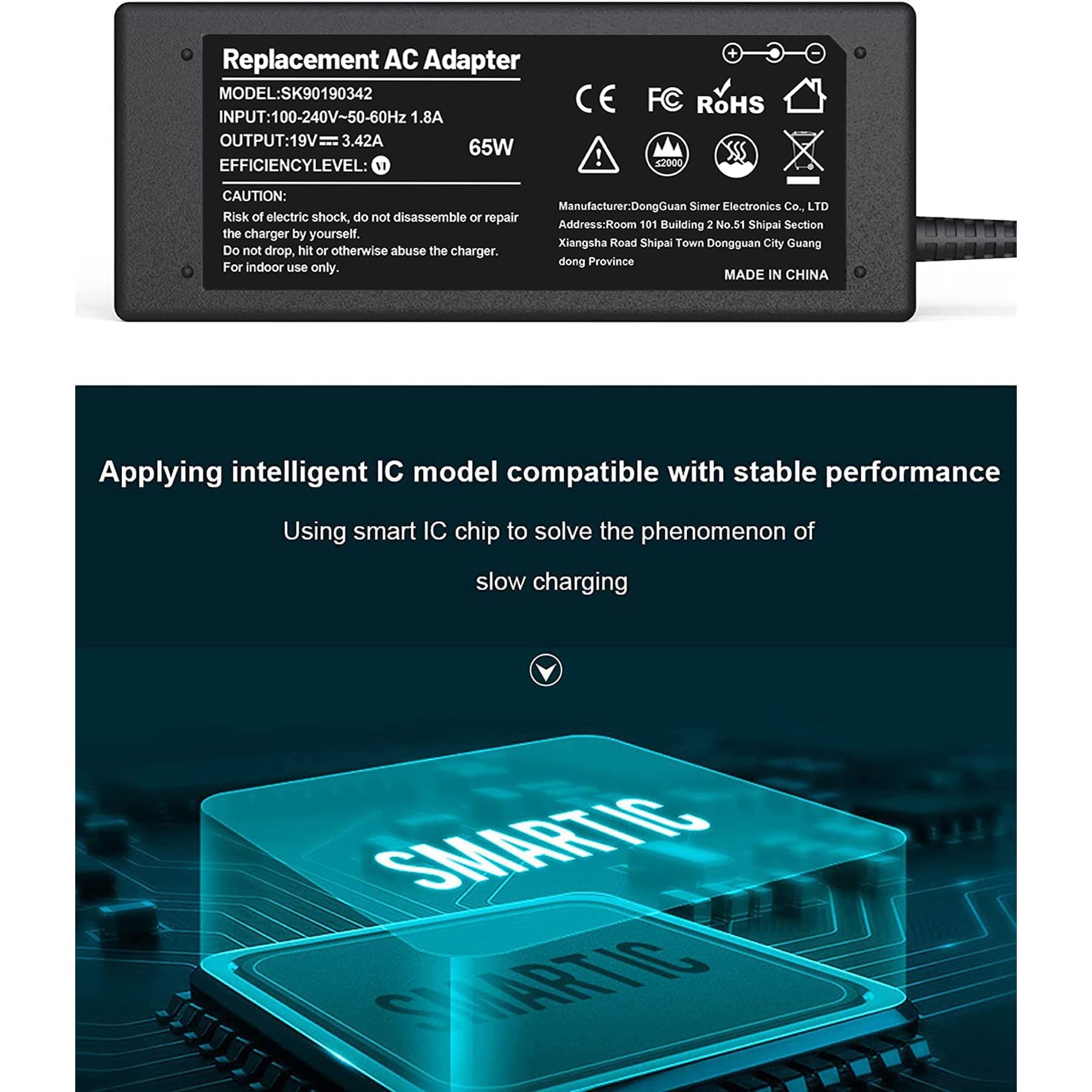 Pa 1450 26 Acer Charger Compatible With Acer Aspire A515 54 Charger For Acer A115 31 C0Yl Charger And Acer Chromebook C720 Charg