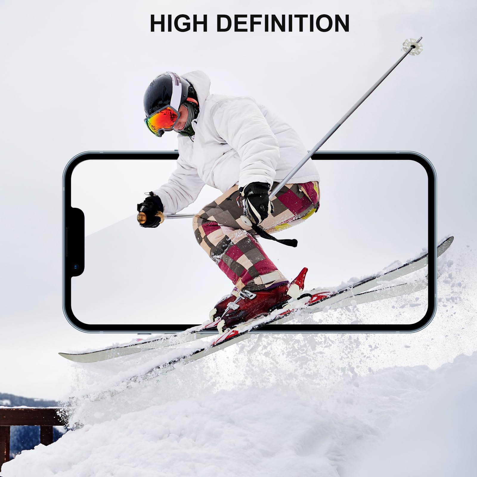 Sibeitu 3 Pack Screen Protector For Iphone 15 Plus With 3 Pack Camera Lens Tempered Glass Protector, 6.7 Inch Hd Clear 9H Hardne