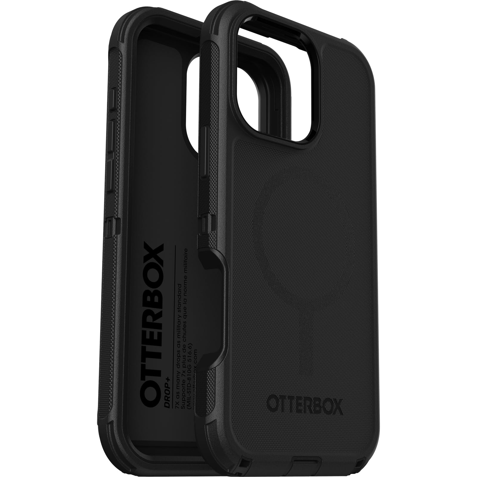 Otterbox Iphone 16 Pro Max Defender Series Case   Black
