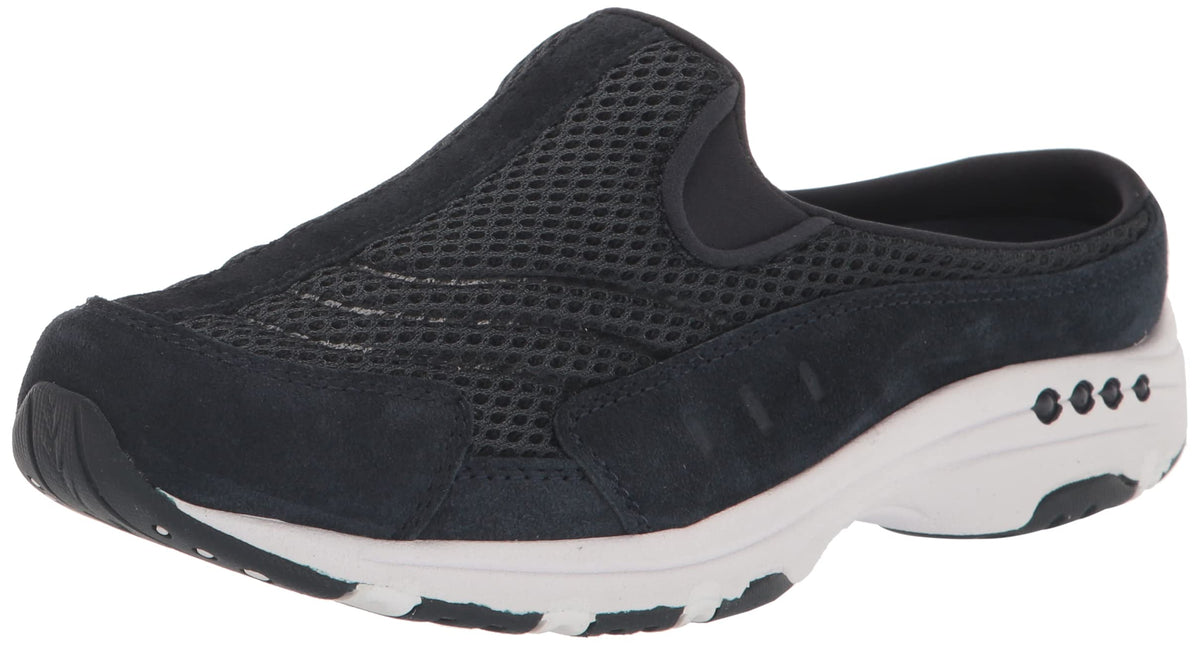 Easy Spirit Womens Traveltime Mule, Blue 461, 95 Wide Us