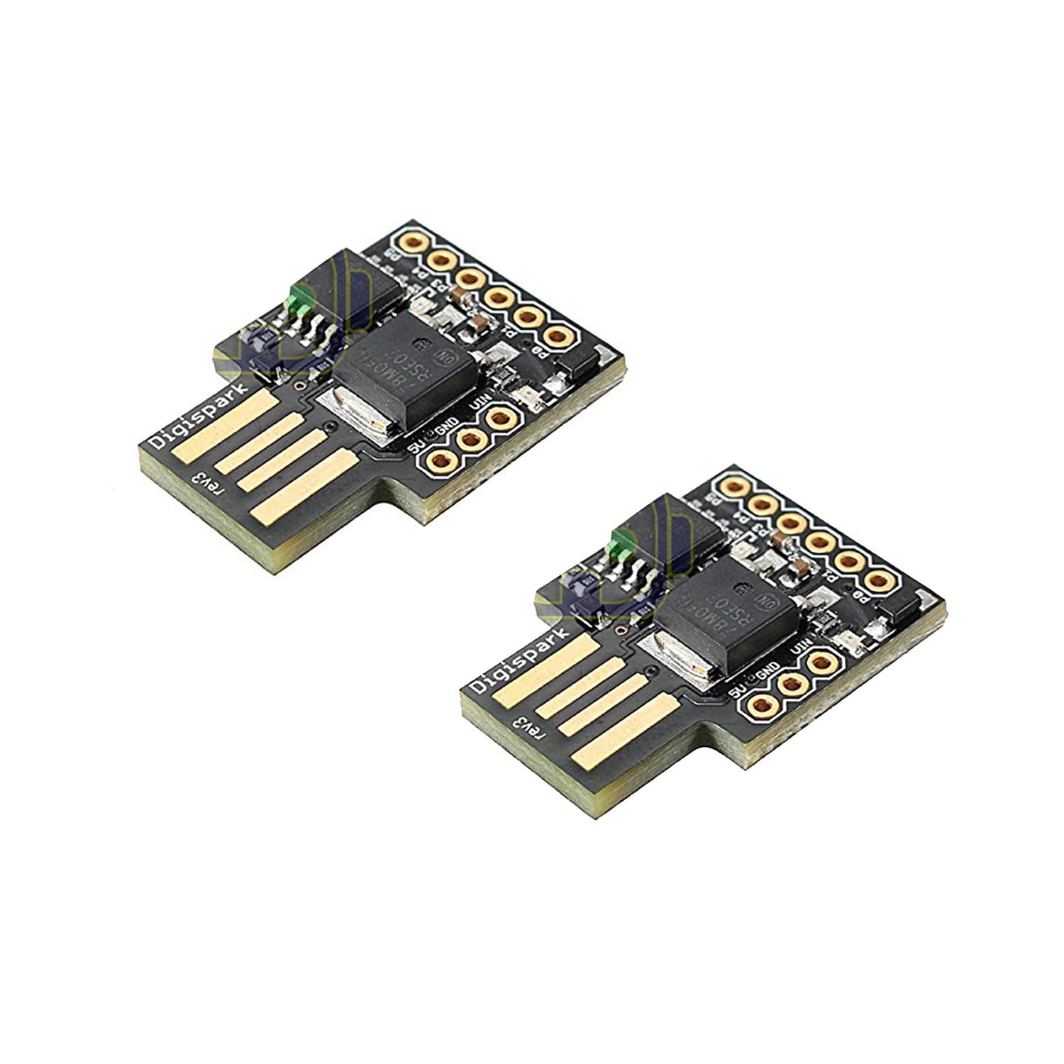 Devmo 2Pcs Digispark Kickstarter Attiny85 General Micro Usb Development Board Module Compatible With Ar Duino