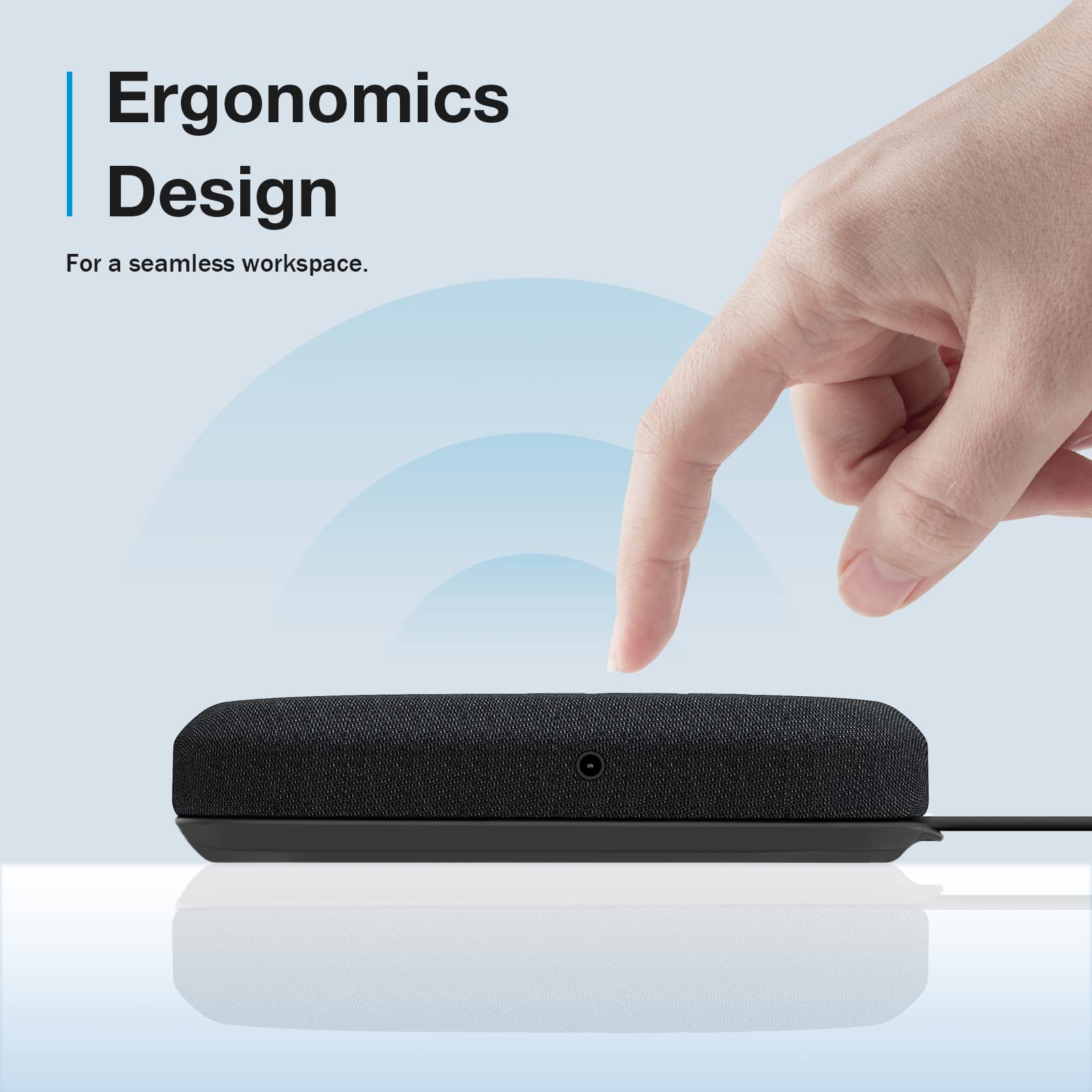 Raybit Usb Speakerphone, Conference Computer Speakers With Microphone For Home Office Calls, 360 Degree Enhanced Voice Pickup, N