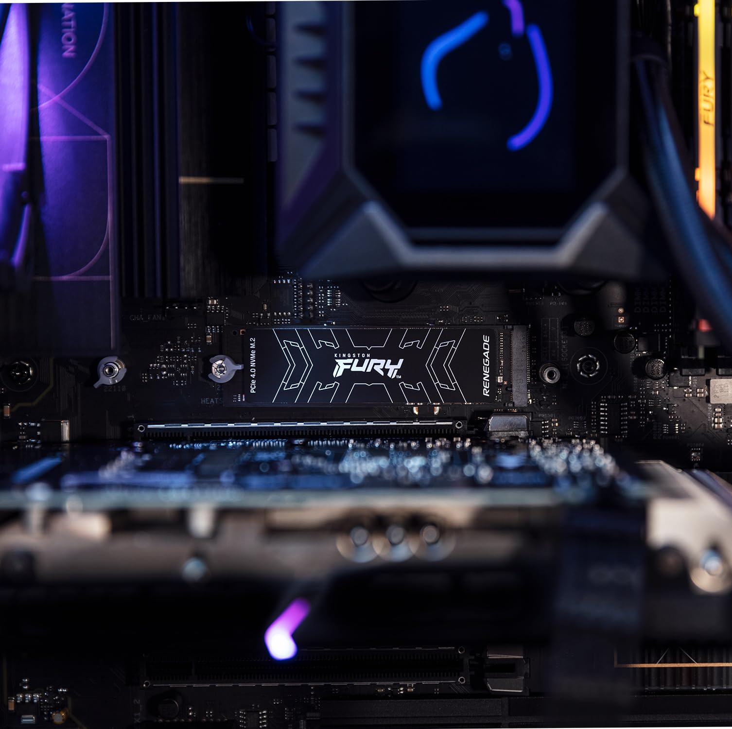 Kingston Fury Renegade 4Tb Pcie Gen 4.0 Nvme M.2 Internal Gaming Ssd | Up To 7300 Mb/S | Graphene Heat Spreader | 3D Tlc Nand |