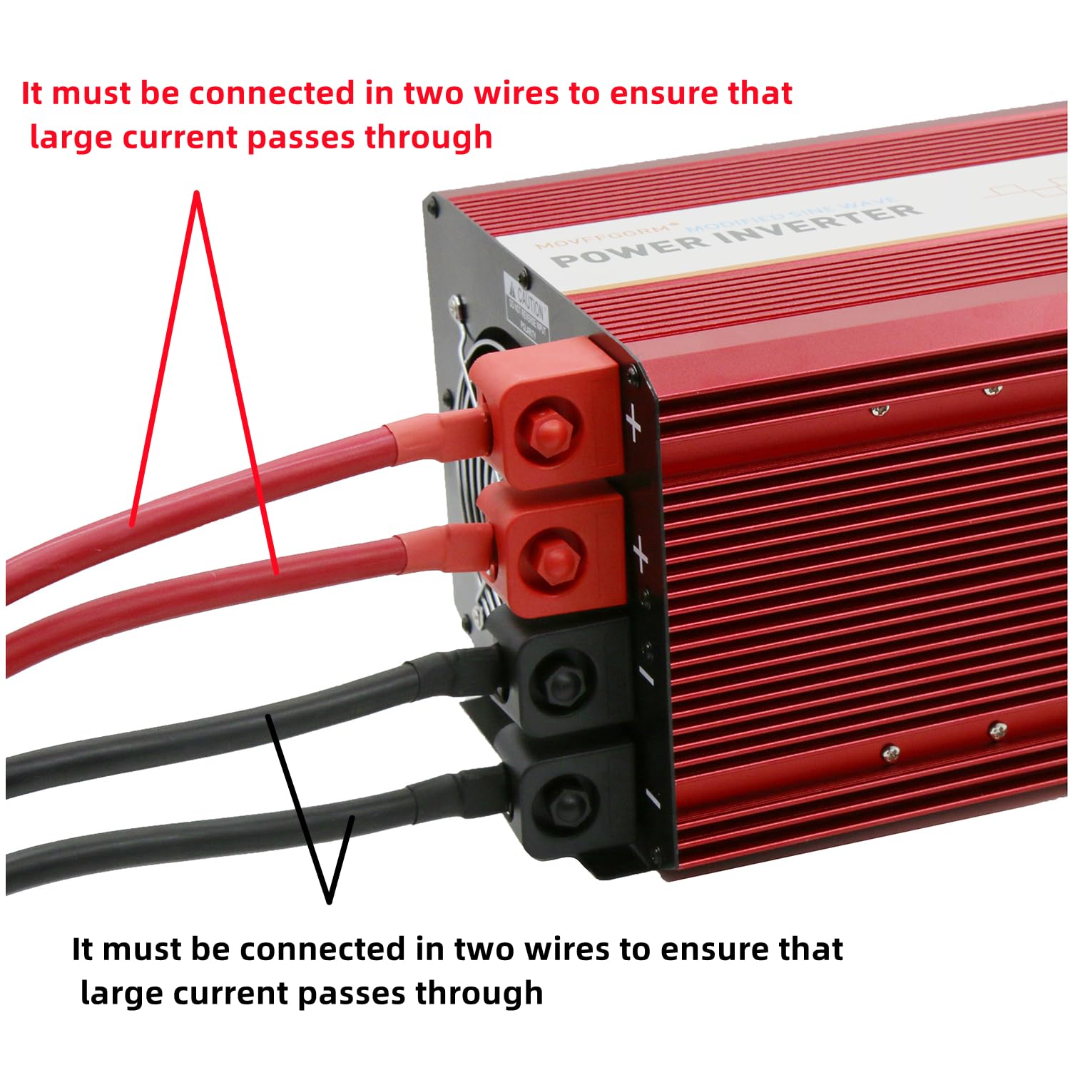 5000W 12V Modified Sine Wave Power Inverter,Peak 10000 Watt, Car/Truck Dc 12V To 110V 4Ac Converter, 2X 2.4A Usb Ports,With 18W