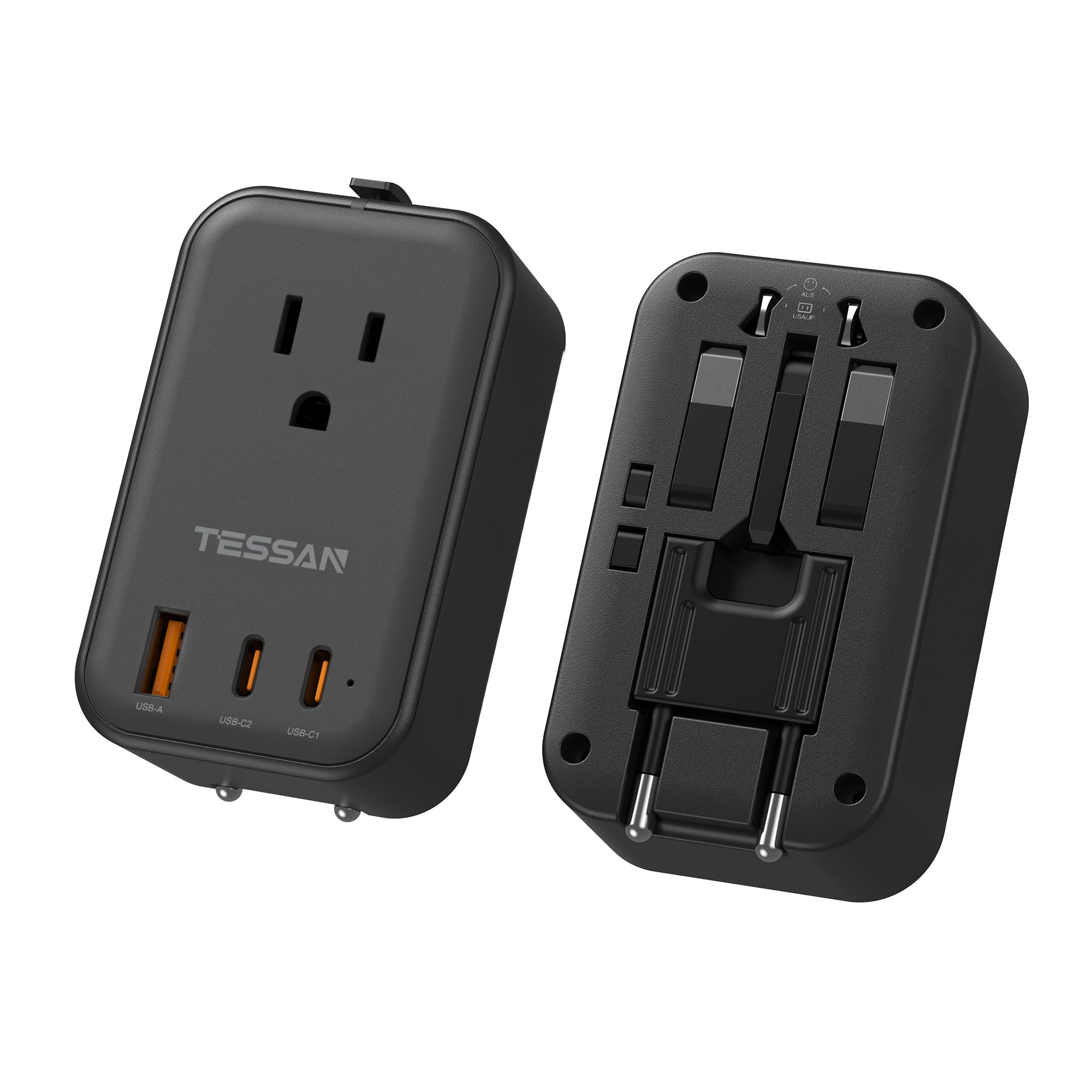 TESSAN International Power Adapter PD 20W, Black