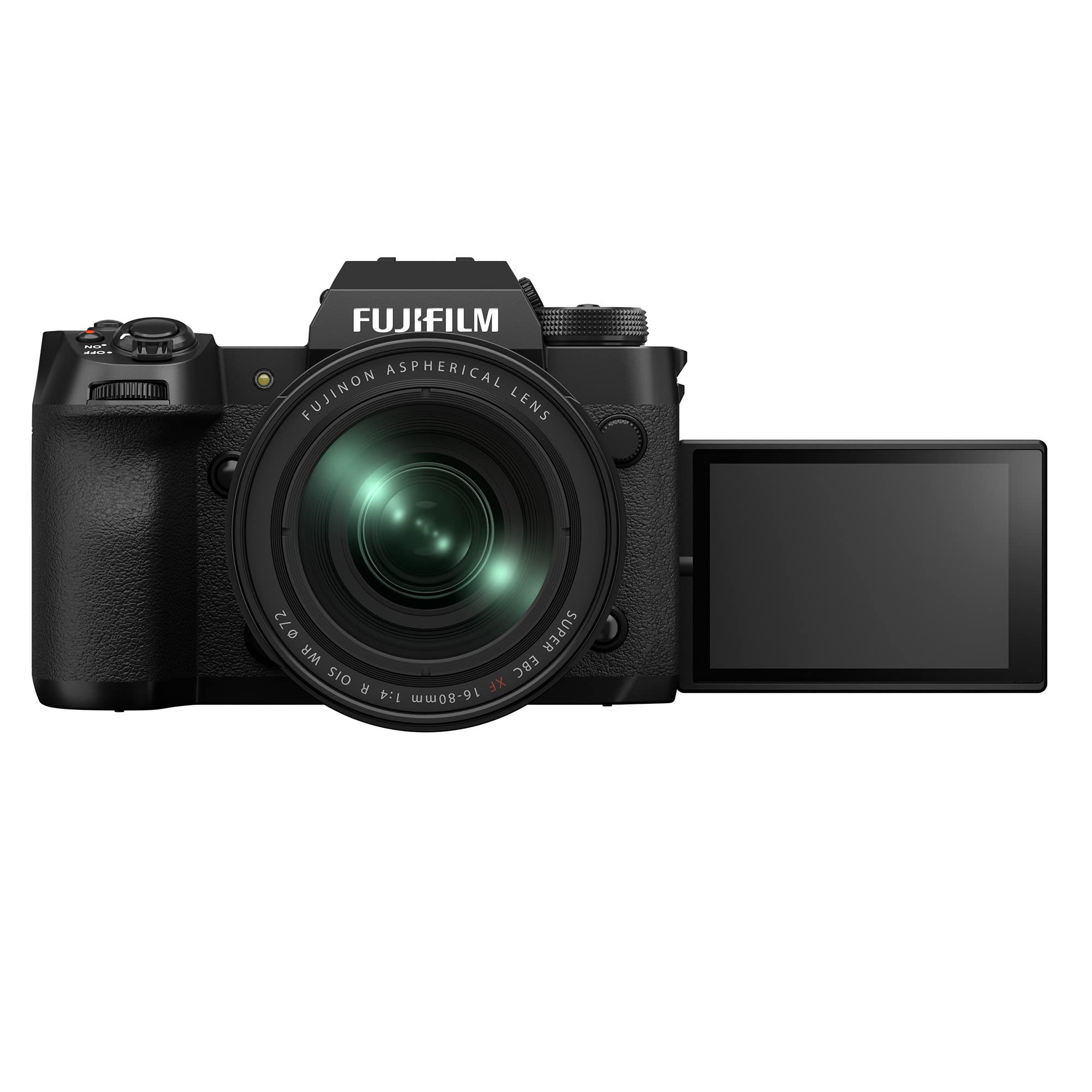 Fujifilm X-H2 Mirrorless Digital Camera Xf16-80Mm Lens Kit - Black