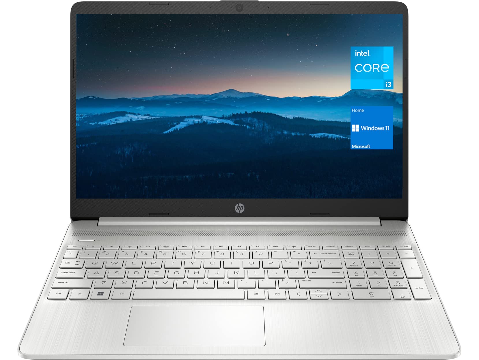 Hp 15 Notebook, 15.6'' Hd Screen Laptop, Intel Core I3 1115G4, 8Gb Ddr4 Ram, 512Gb Ssd, Webcam, Hdmi, Wi Fi, Windows 11 Home, Na