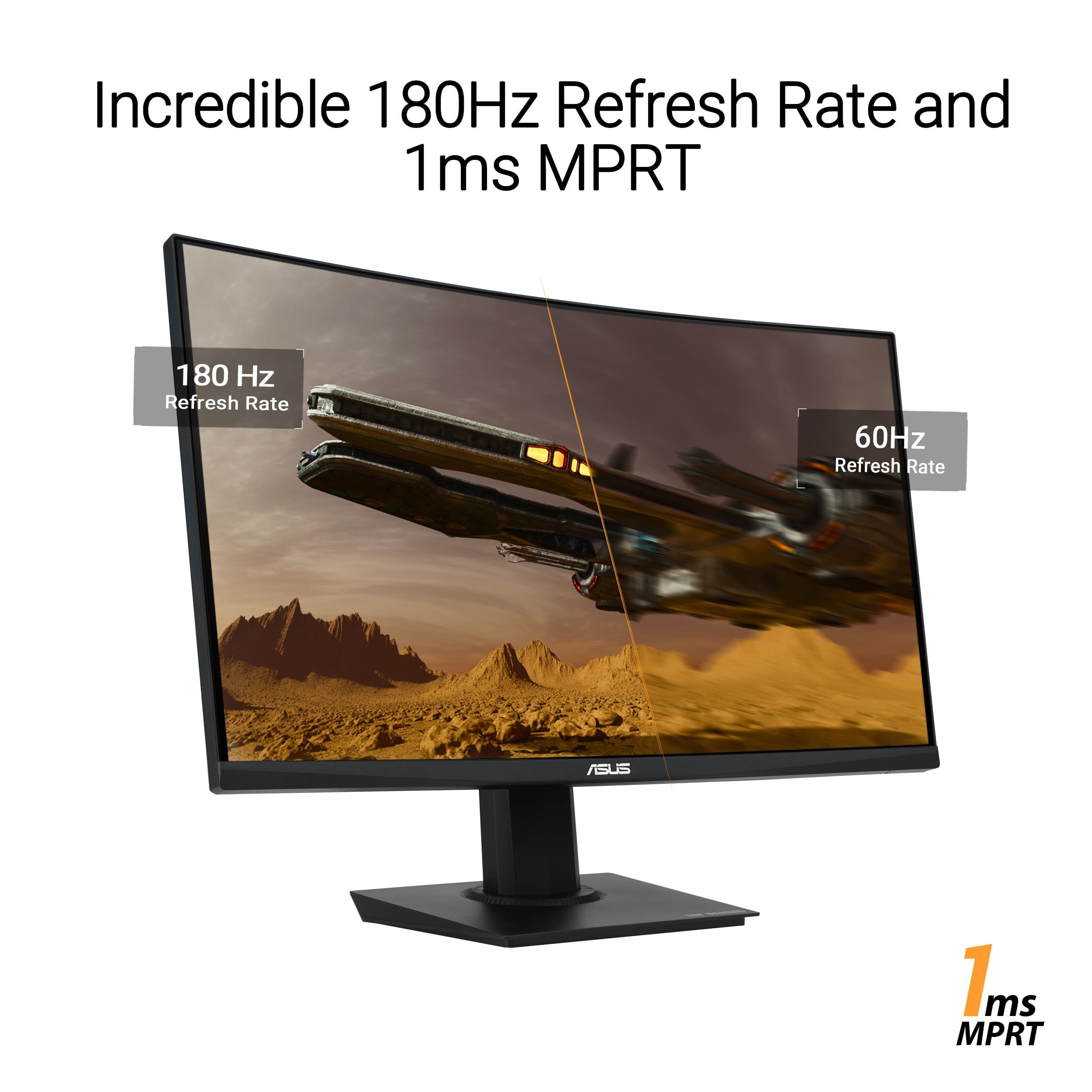 ASUS TUF Gaming 27" FHD Curved Gaming Monitor - Thumbnail 3