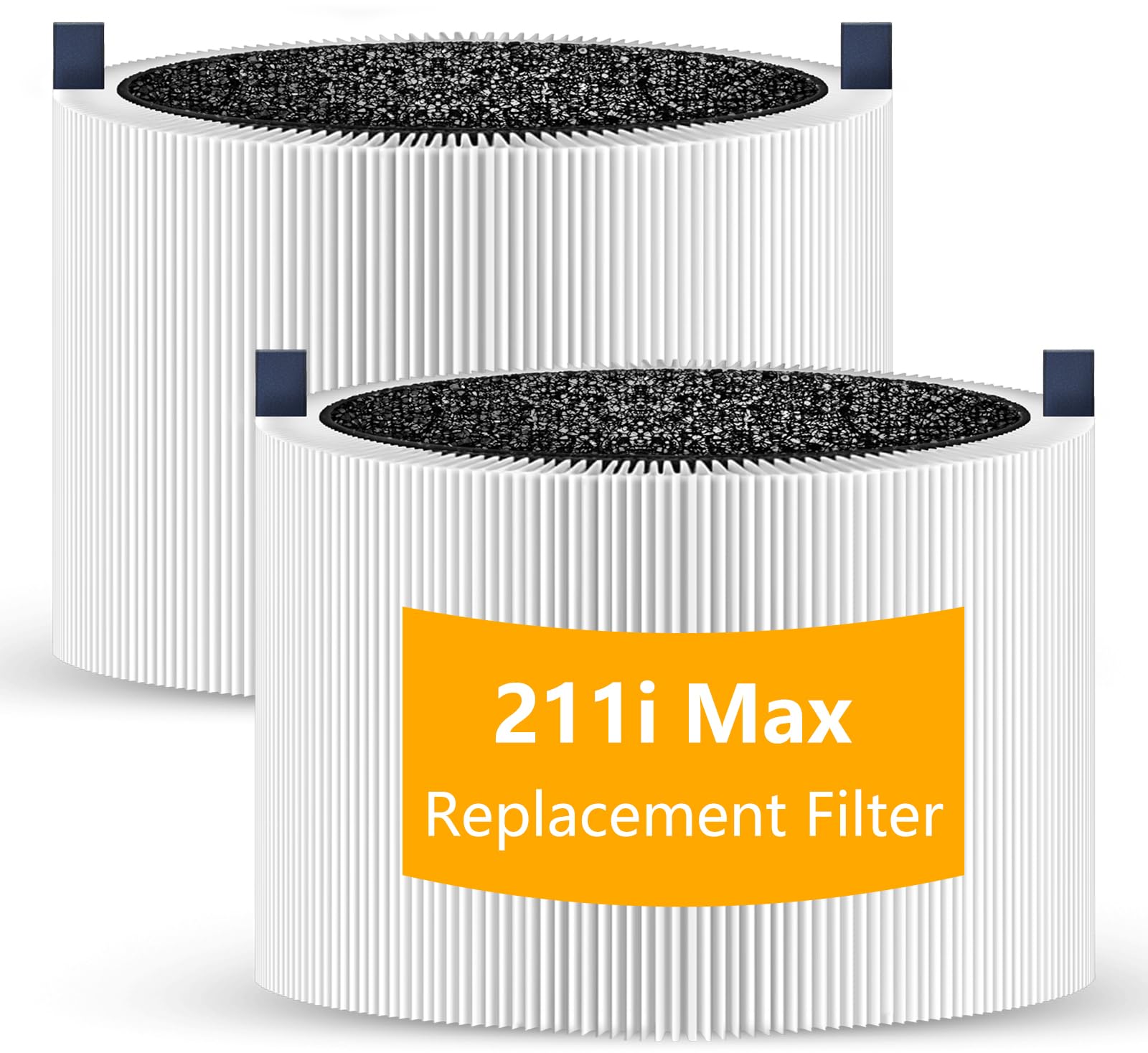 211I Max Replacement Filter Compatible With Blue Pure 211I Max Air Purifier. Blue Pure F2Max, 3 In 1 H13 Ture Hepa And High Effi