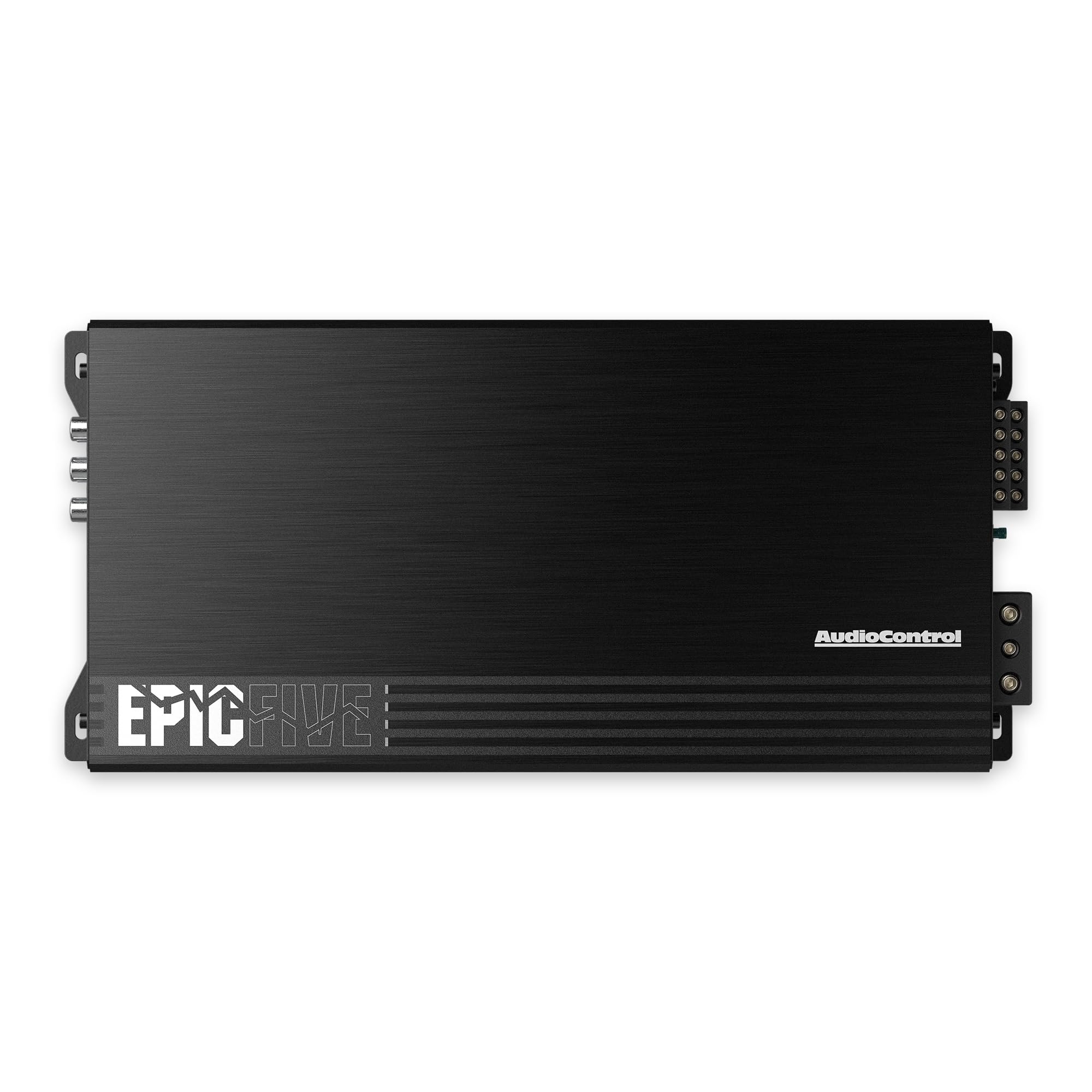 Audiocontrol Epicfive Epic Series 1100 Watt Rms 5 Channel Car Audio Amplifier, Class D, Epic Boost, Subsonic Filter, High Pass/L