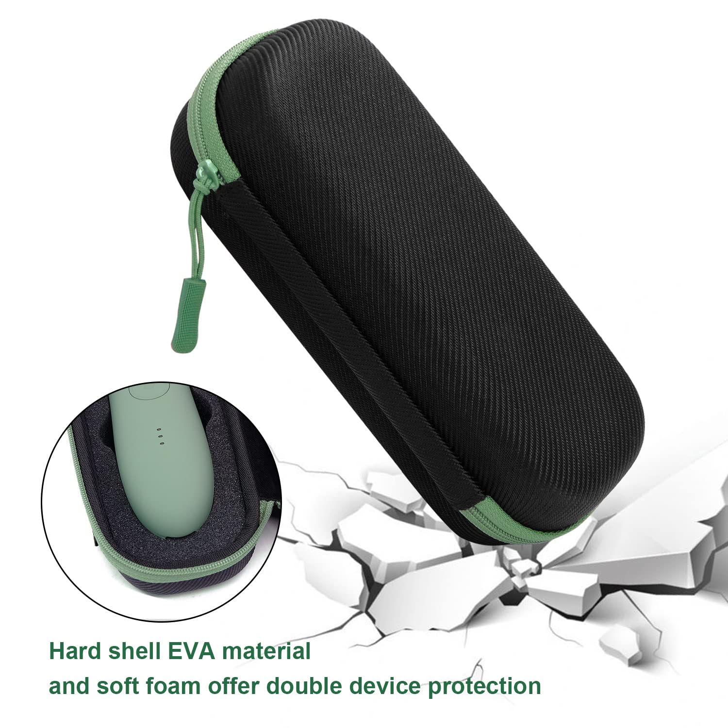 Case For Meridian Shaver, Yewltvep Hard Bags Compatible With Manspot Groin Hair Trimmer Without Recharge Dock, Storage Case For