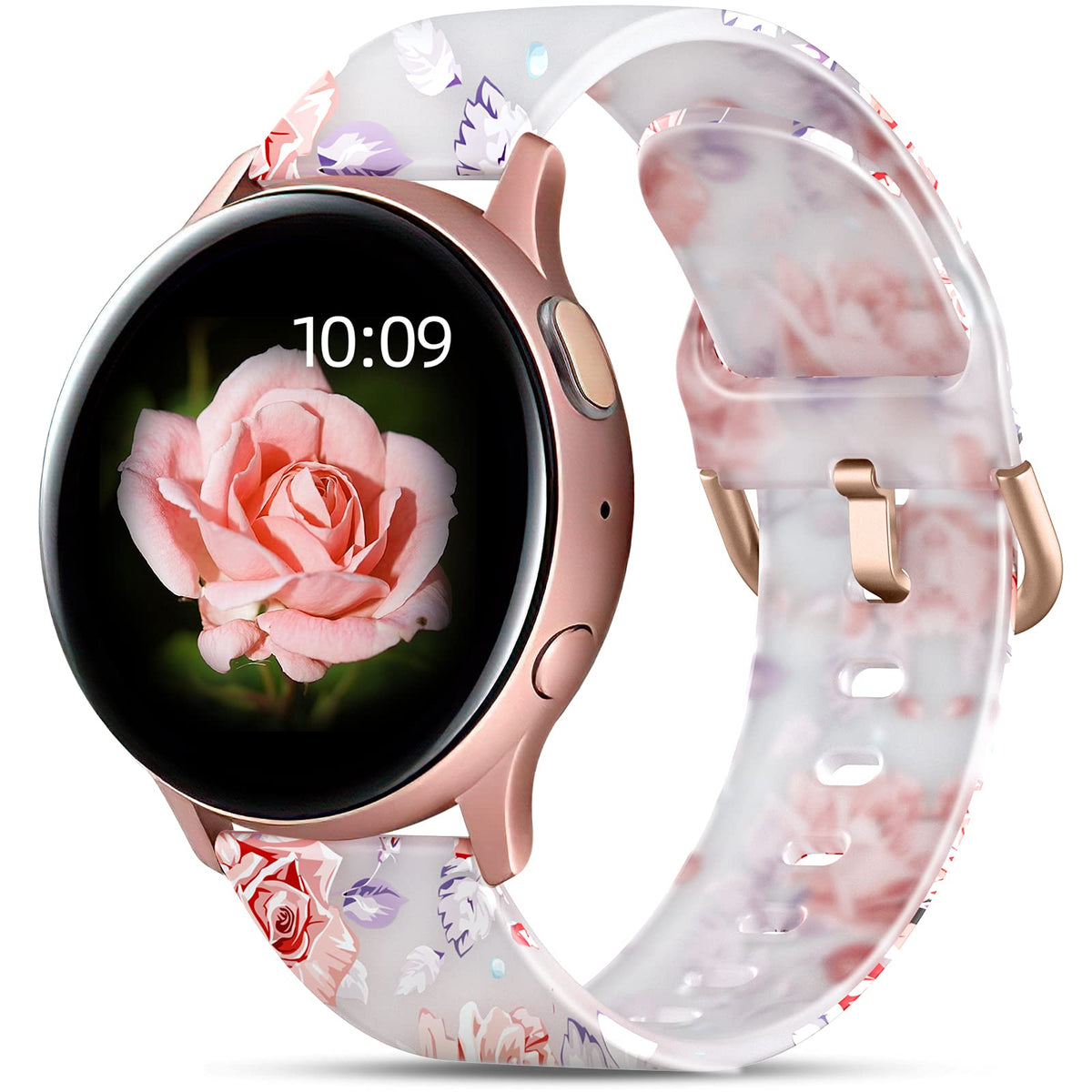 Geak Compatible With Samsung Galaxy Watch 6 Band/Samsung Watch 4 Bands/Galaxy Watch 4 Band 40Mm 44Mm, 20Mm Silicone Bands For Sa