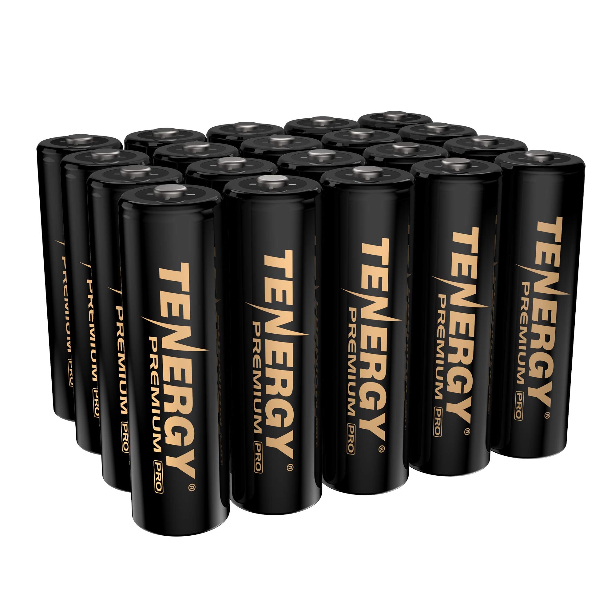Tenergy Premium PRO 2800mAh NiMH Rechargeable AA Batteries 20 Pack