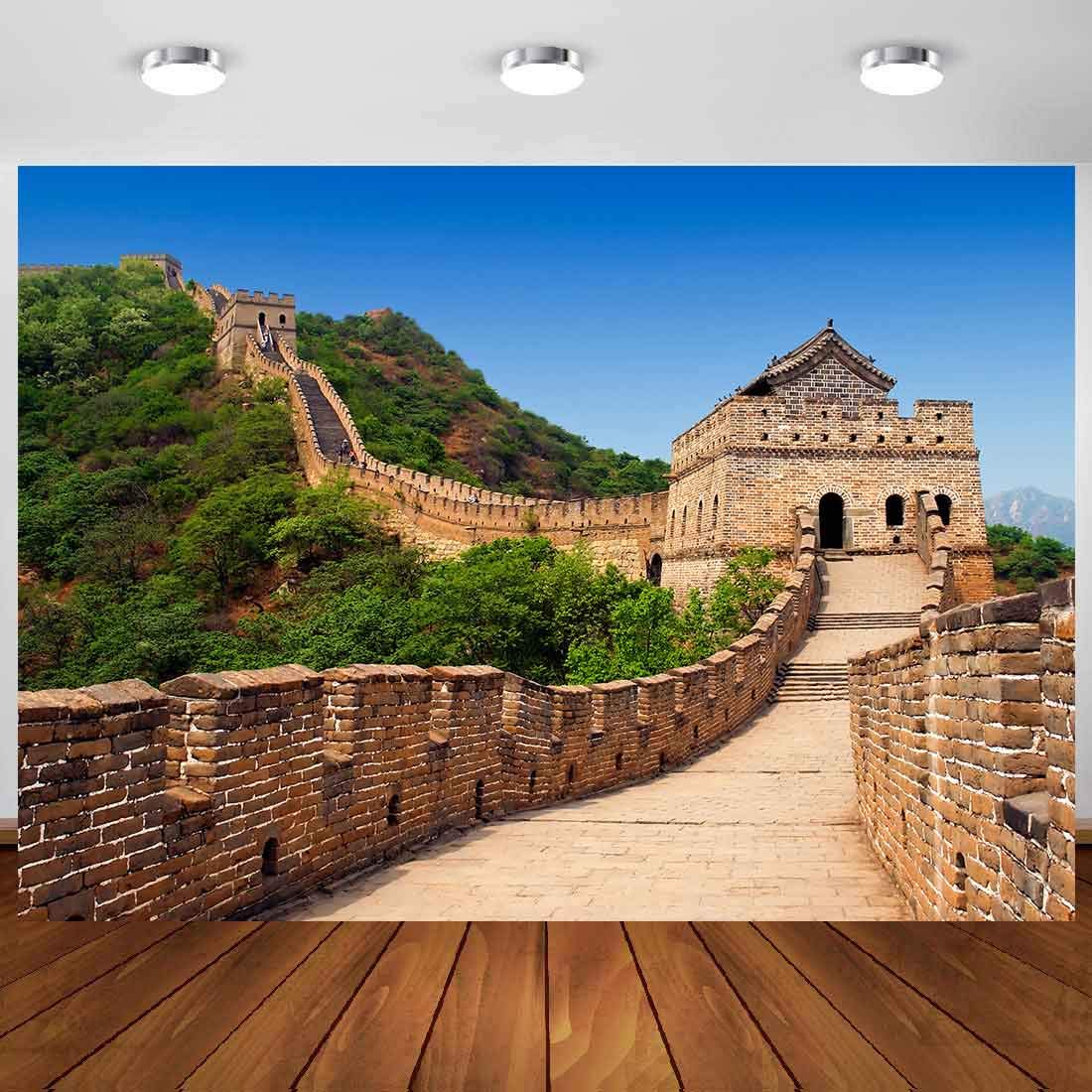 China Great Wall Backdrop For Party Decorations Meetsioy 7X5Ft World F ...