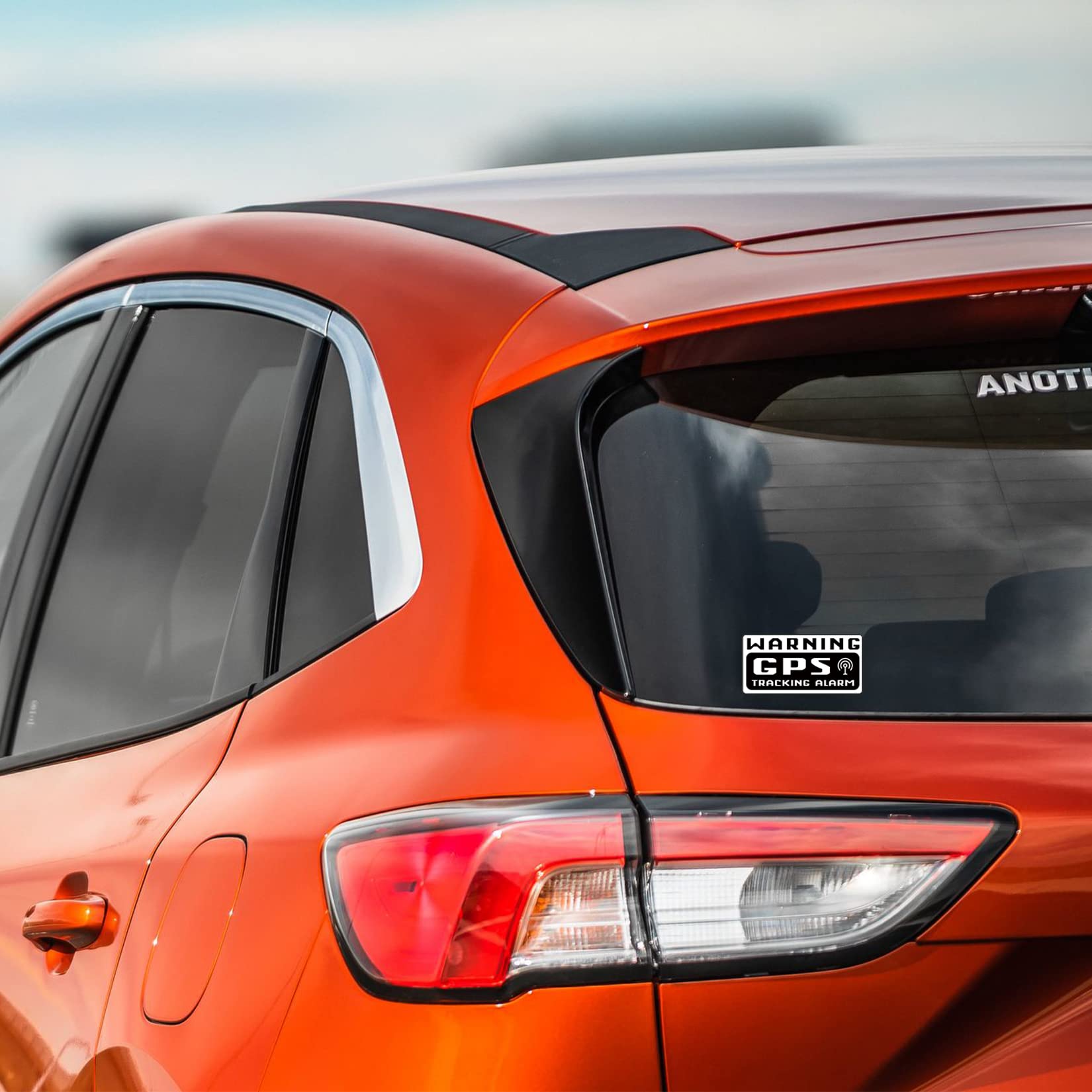 10 Pcs Gps Tracker Sticker, Car Alarm Sticker, Car Decal Anti Theft 4.72 Inch X 2.36 Inch, Gps Tracking Warning Stickers, Car Se