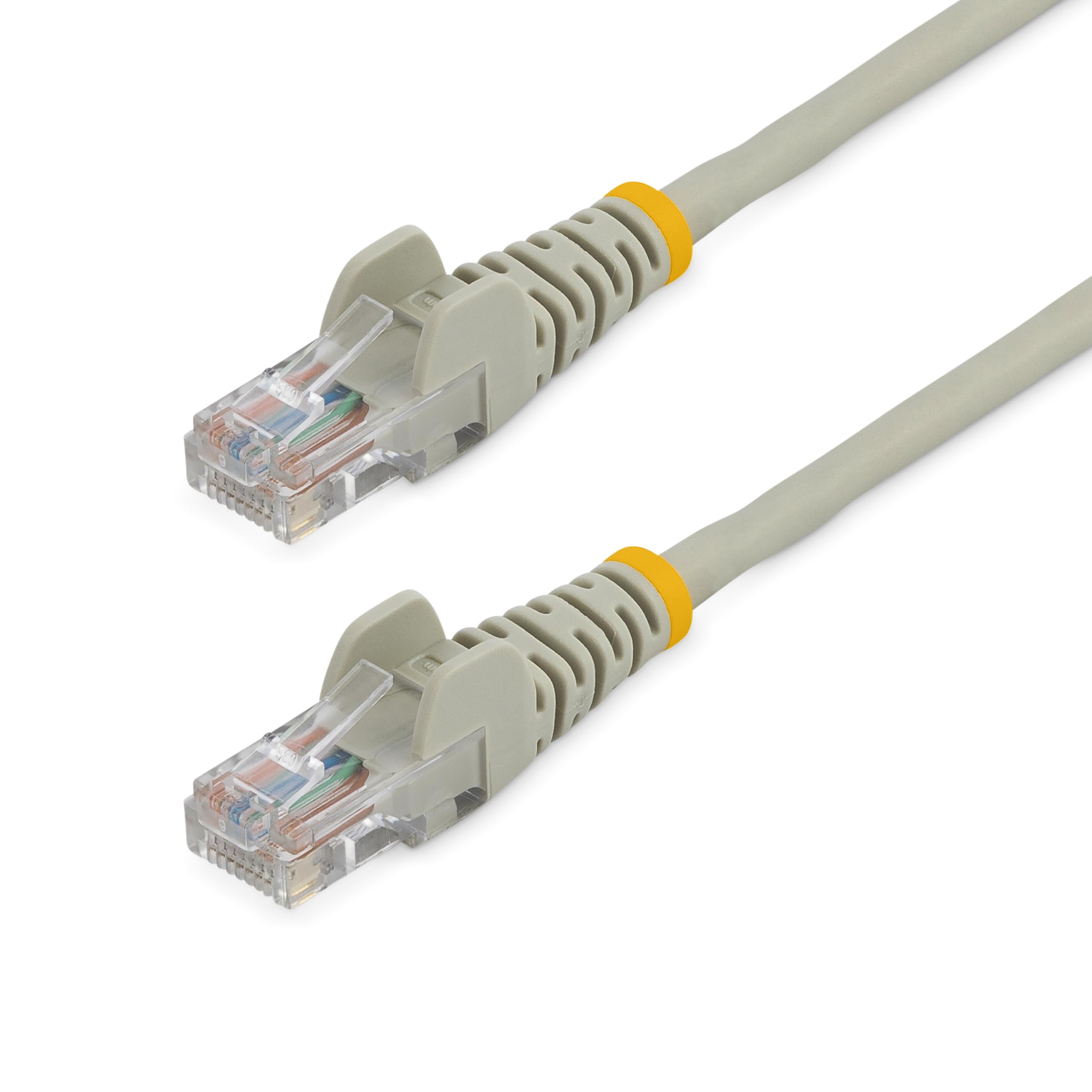 Startech.Com Cat5E Ethernet Cable   3 Ft   Gray  Patch Cable   Snagless Cat5E Cable   Short Network Cable   Ethernet Cord   Cat