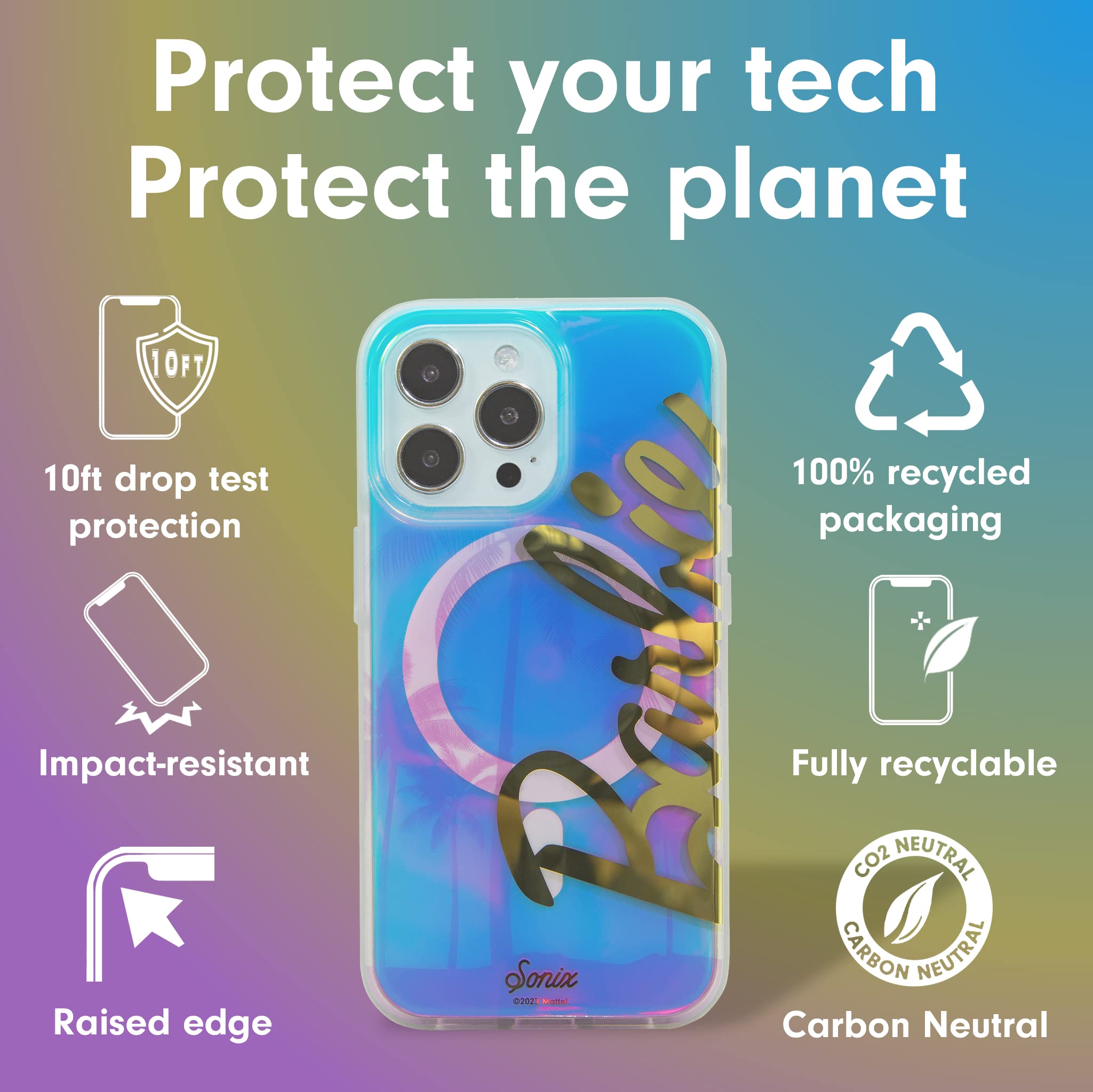 Sonix X Barbie Case For Iphone 14 Pro | Compatible With Magsafe | 10Ft Drop Tested | Golden Hour