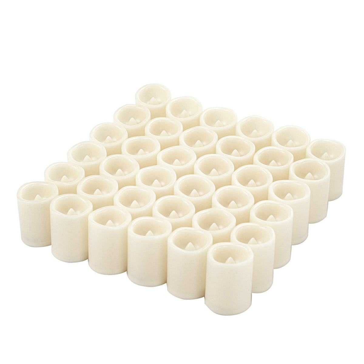 Candle Choice Battery Operated Flameless Votive Candles White Plastic Flickering Led Electric Fake Tall Tea Lights Bulk Tealight