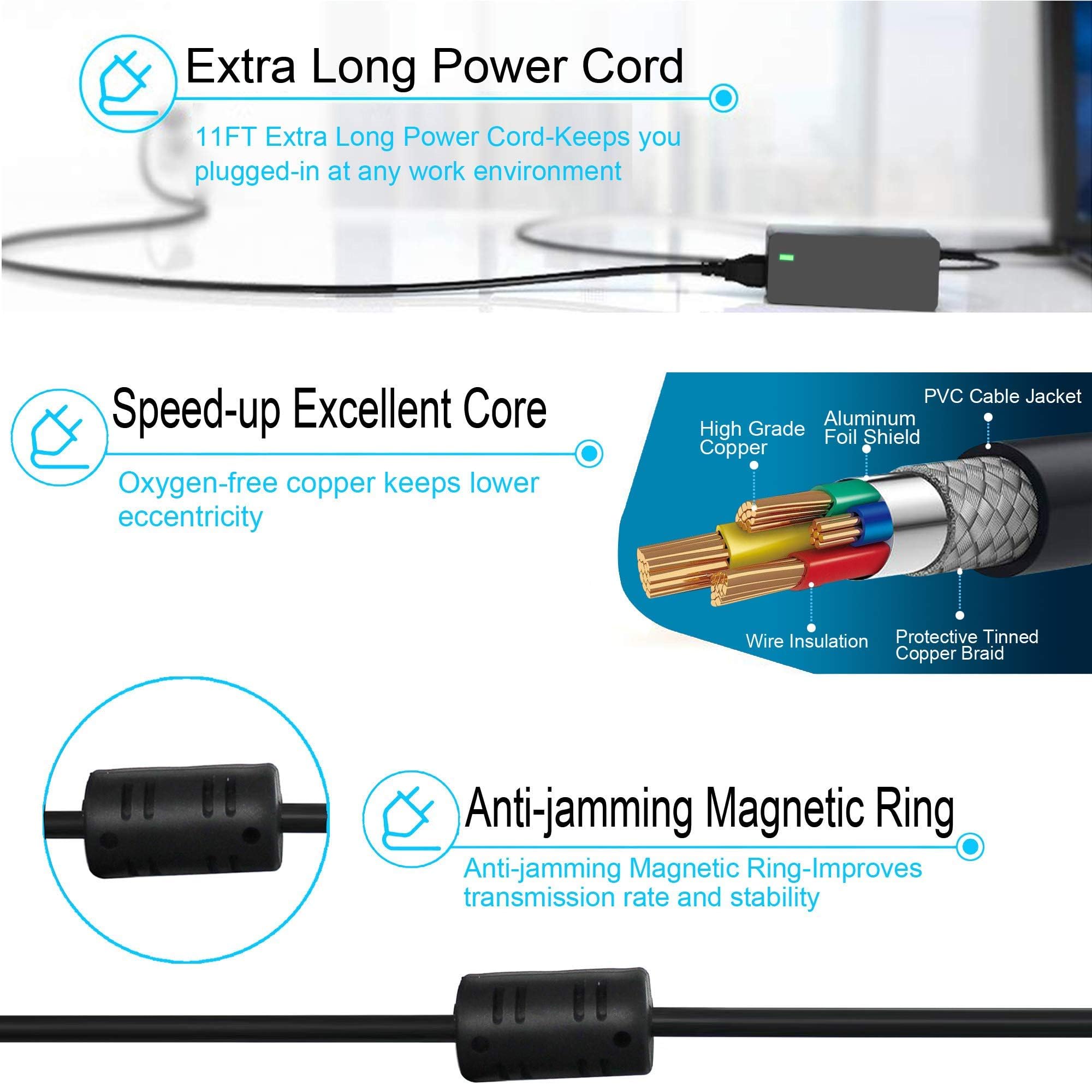 19.5V 3.33A Ac Dc Adapter Power Cord Charger For Hp Ultraslim Docking Station 2013 Us D9Y32Ut#Aba D9Y32Aa D9Y32Ut D9Y19Av D9Y19Av#Aba Hstnn Ix10 Pavilion Slimline 260 A 400 500 Series 400 314 260 A020