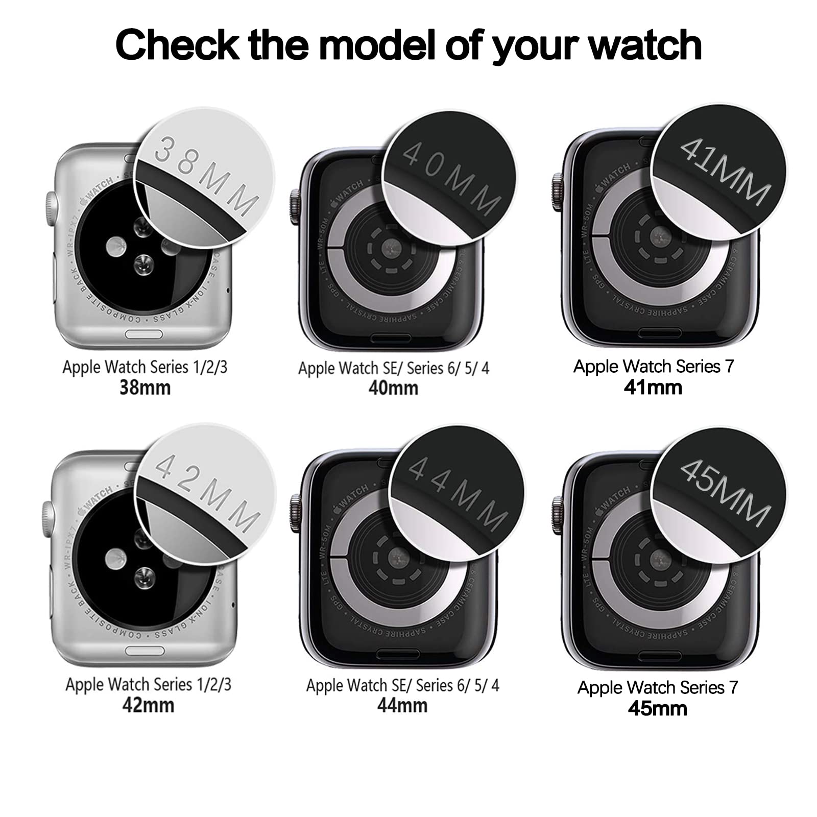 Ymhml Compatible With Apple Watch 42Mm Series 3/2/1 Case With Built In Tempered Glass Screen Protector, Thin Guard Bumper Full C