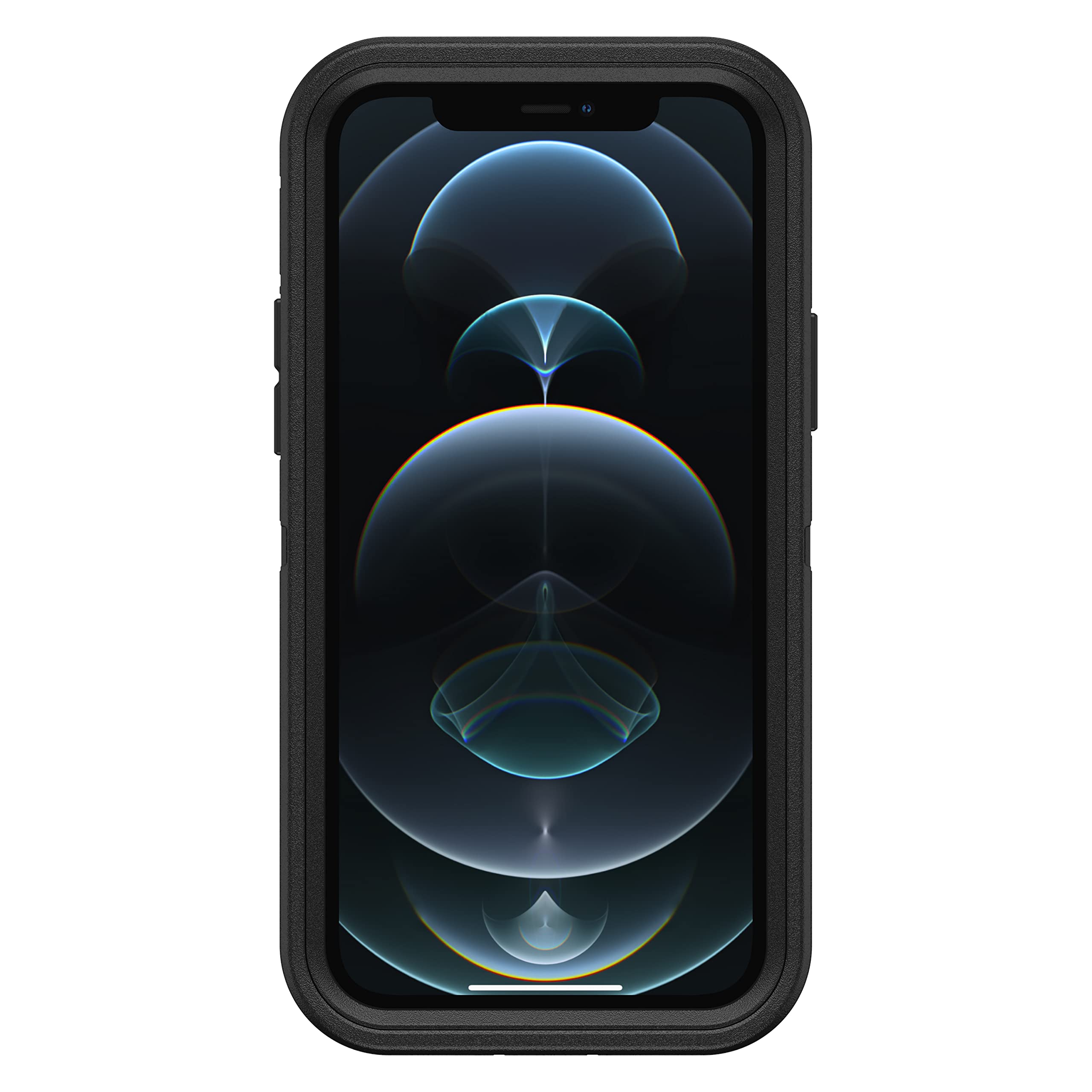 Otterbox Iphone 12 & Iphone 12 Pro Defender Series Case   Black, Rugged & Durable, With Port Protection, Includes Holster Clip K