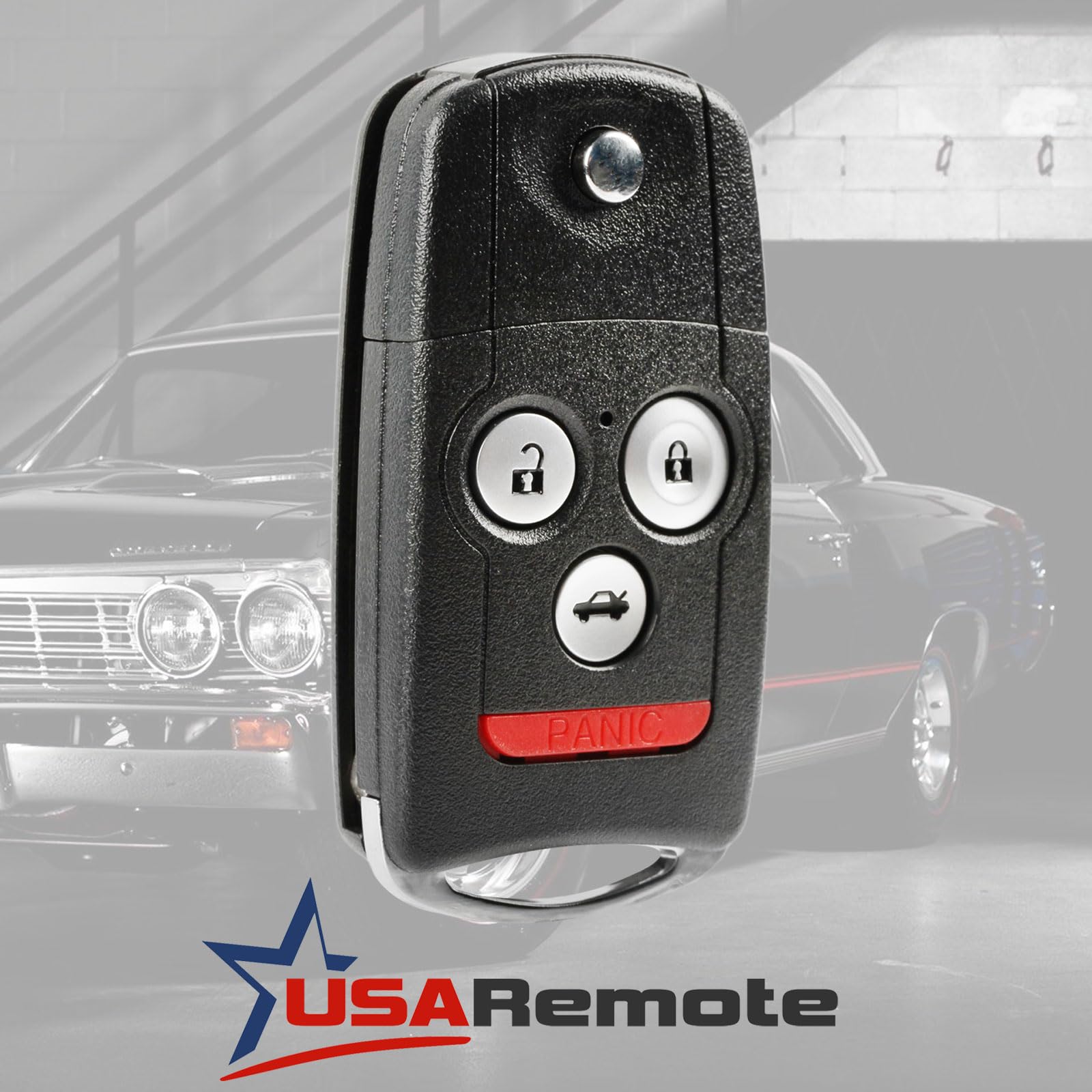 Fits 2007 2008 Acura Tl Flip Key Fob Keyless Entry Remote (Oucg8D 439H A)