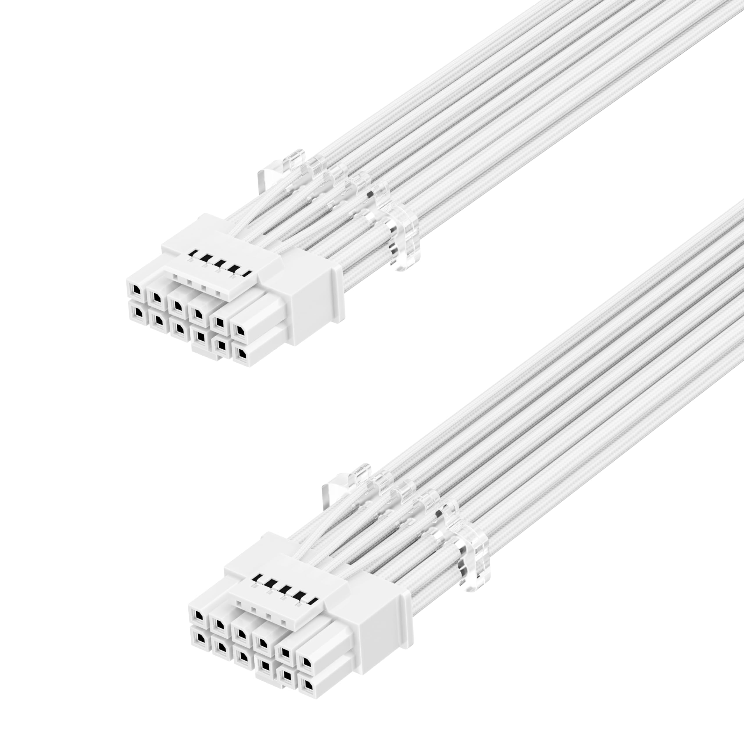 Fasgear 16Pin Gpu Power Cable   70Cm Pci E 5.0 12Vhpwr 600W 12+4 Male To Male 12V 2X6 Psu Sleeved Cable For Rtx 3090Ti 4070 Ti 4