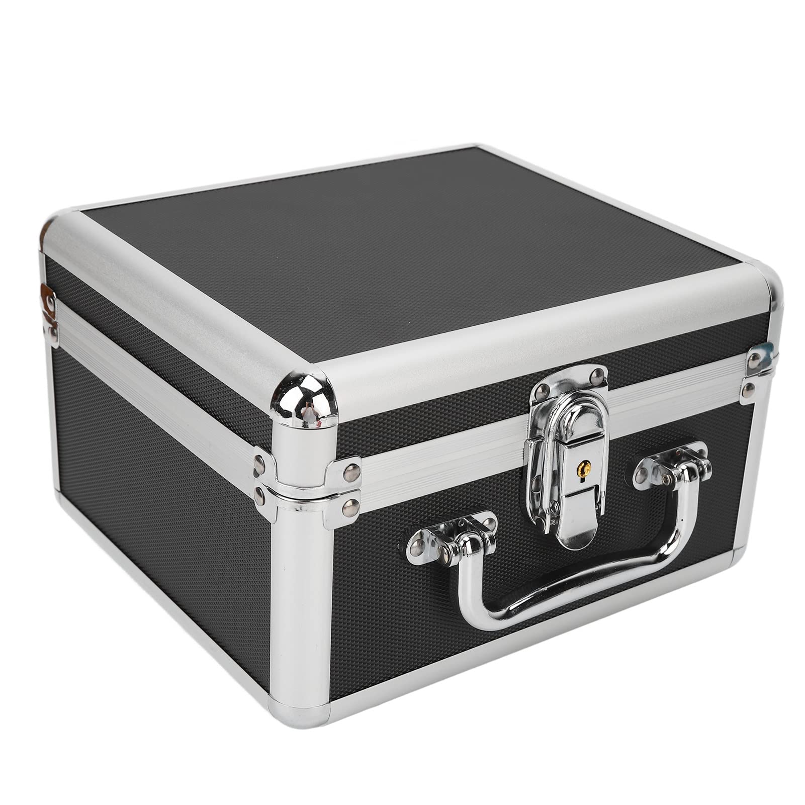 Gowenic 2.5In Hard Drive Storage Box, 20 Bays Hard Drive Case Double Protection Convenient Handle Hard Drive Case With Security