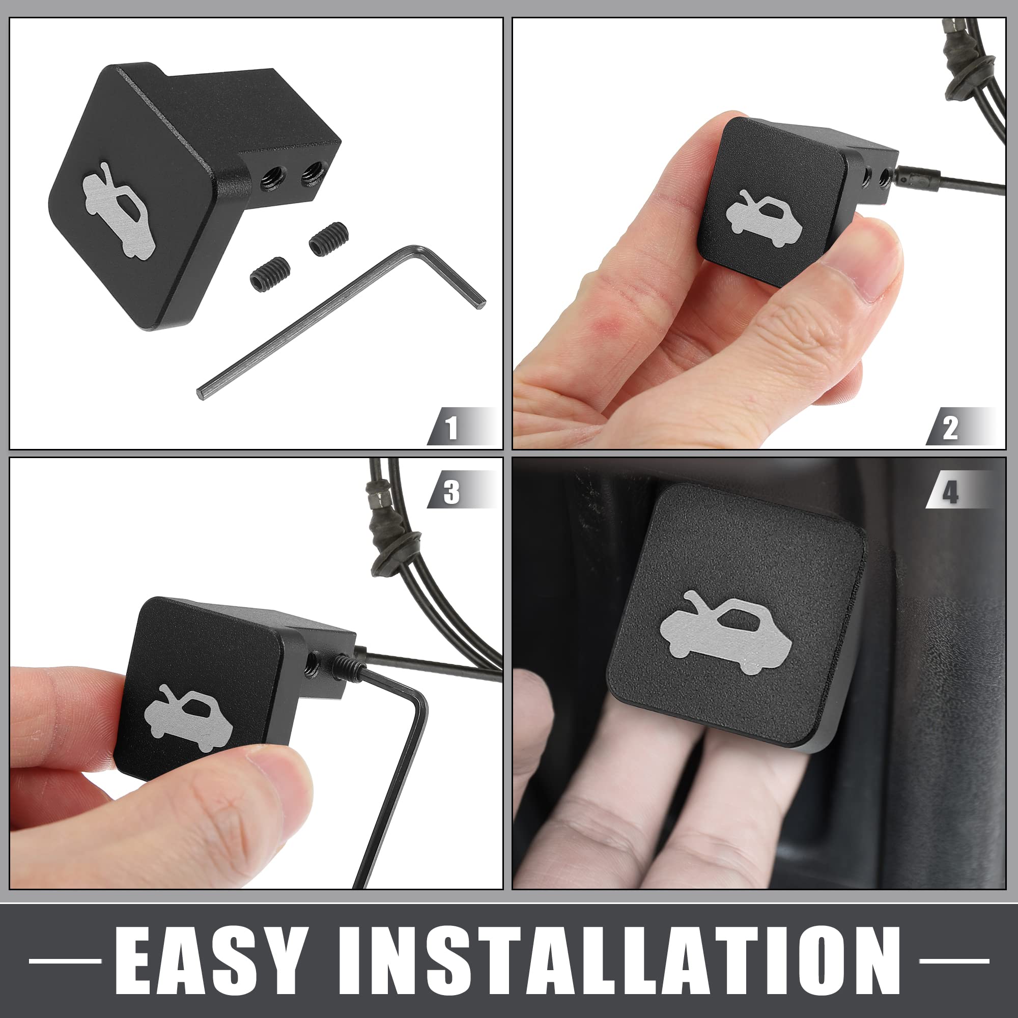 A Absopro Hood Latch Release Handle Repair Kit For Honda Civic 1996 2011 For Honda Cr V 1997 2006 For Honda Element 2003 2011 Al