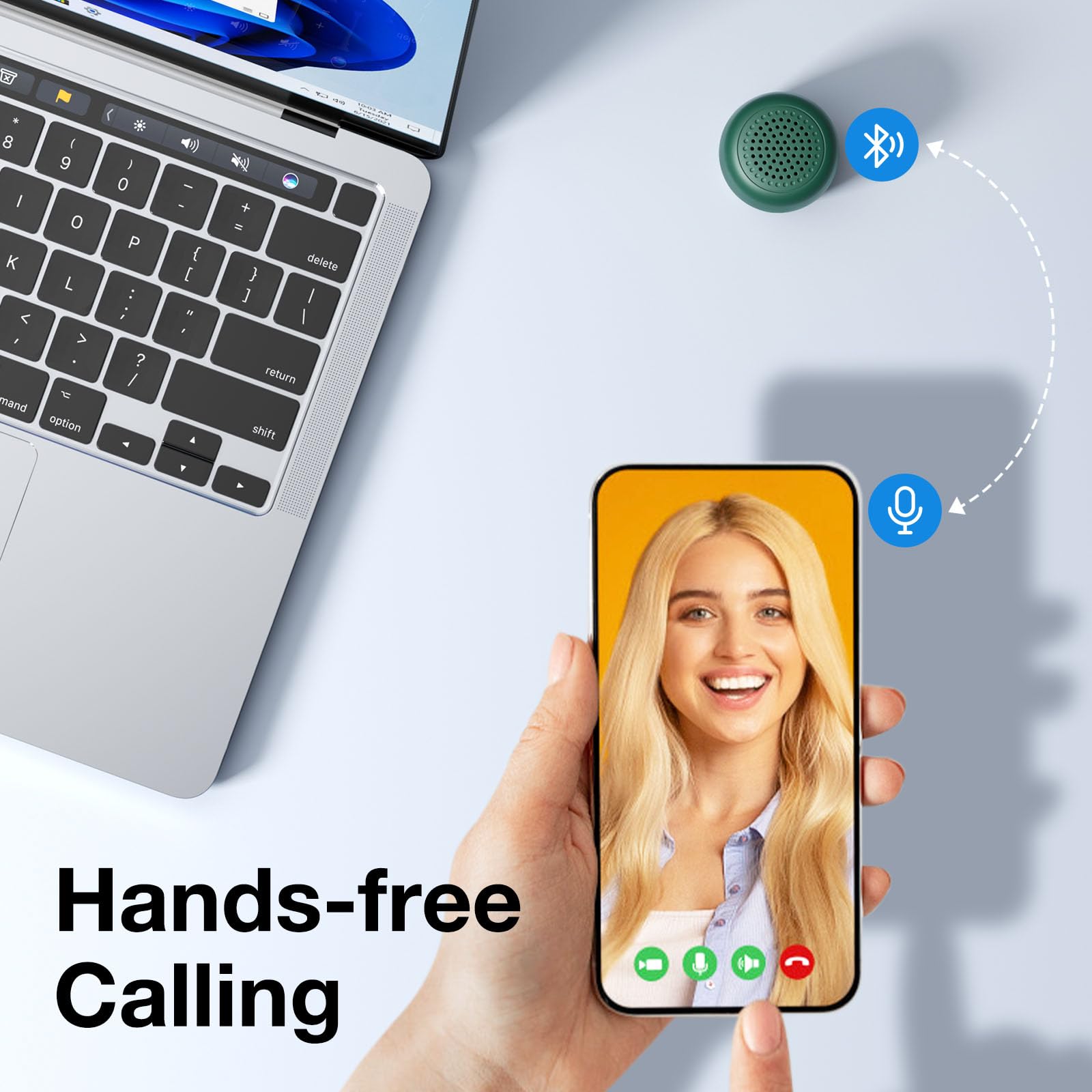 Leicex Portable Bluetooth Speakers, Mini Cute Small Pillow Wireless Speakers With Bluetooth 5.0 Perfect For Travel Outdoor Sound