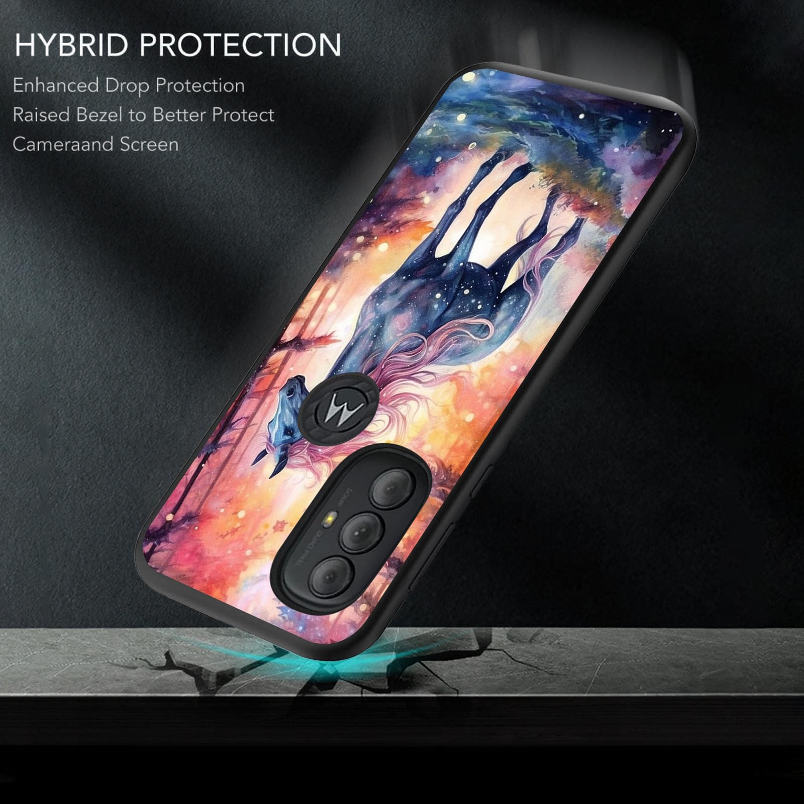 Dsrgrgfdj Designed For Motorola Moto G Play 2023/G Power 2022/G Pure 2021 Case 6.5 Inch,Ultra-Thin Silicone Anti-Scratch And Sho