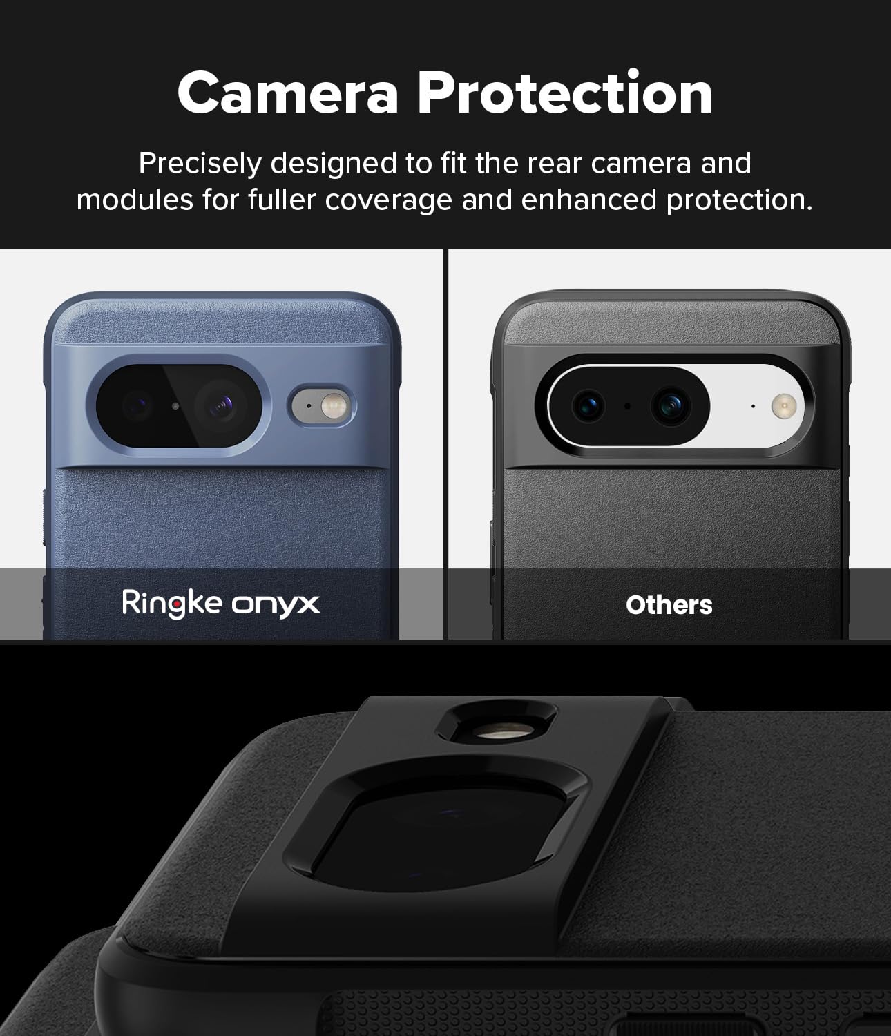 Ringke Onyx [Feels Good In The Hand] Designed For Google Pixel 8 Case, Anti Fingerprint Technology Prevents Oily Smudges Non Sli