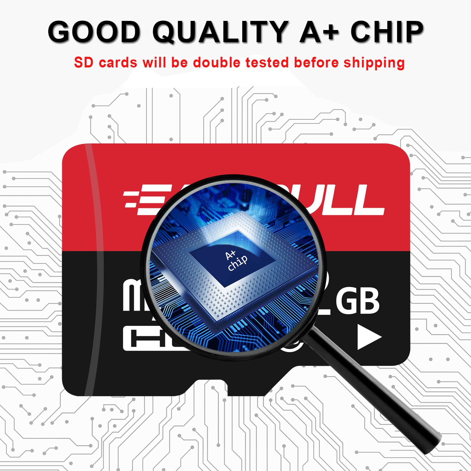 32Gb 10 Pack Of Micro Sd Cards, Eastbull Sd Memory Cards 32Gb Sd Cards Pack Full Hd Video 90Mb/S Uhs I U1 Micro Sdhc Class 10 Fo