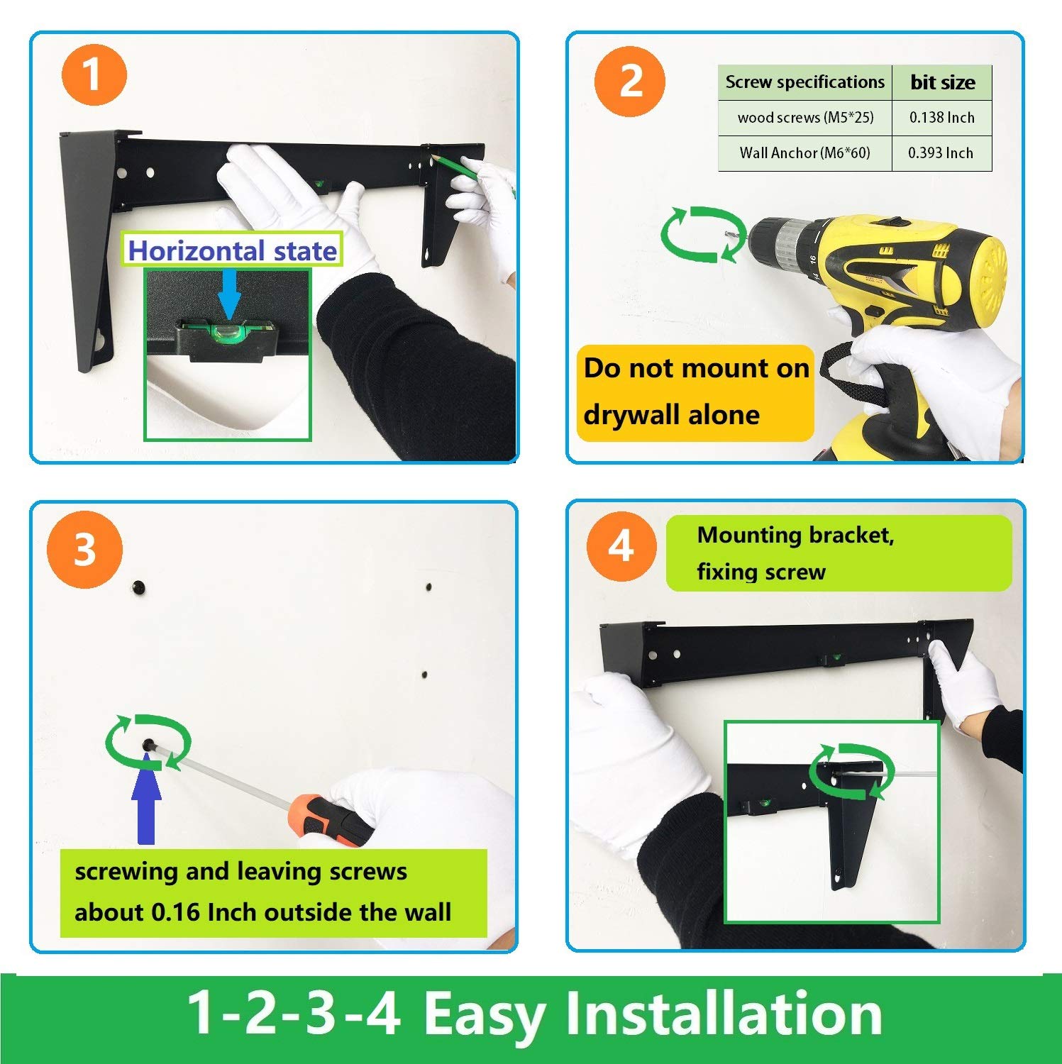 Jingchengmei 19 Inch 4U Heavy Duty Vertical Wall Mountable Rack And 125 Lb Wall Mountable Server Rack ((Mft Hvwrf4U)