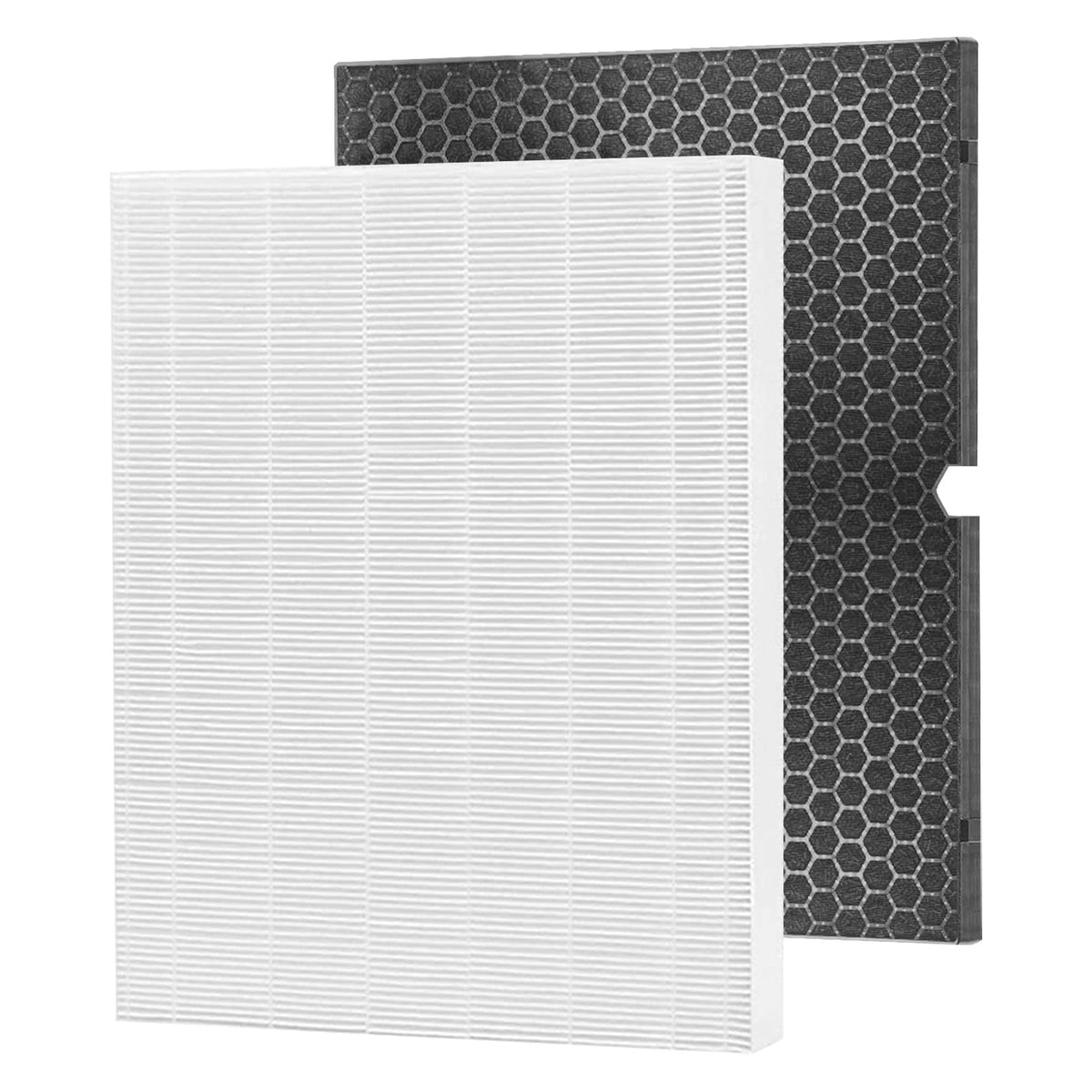 Rongju Replacement 116130 Filter H For Winix 5500 2, Filter & Activated Carbon Filter Combo Pack Compare To Part # 116130