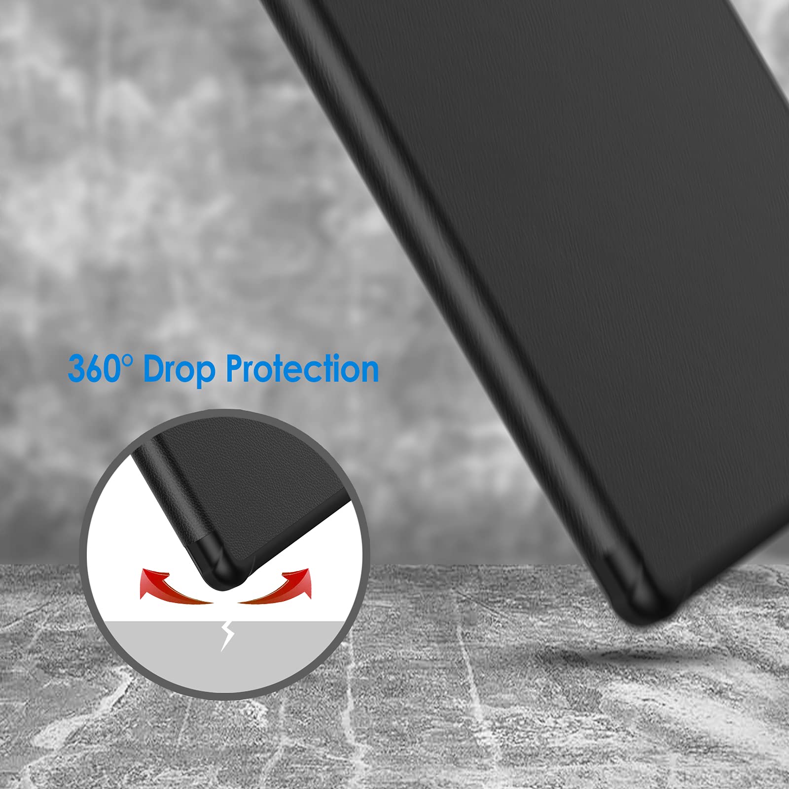 Jetech Case For Samsung Galaxy Tab A7 Lite 8.7-Inch 2021 (Sm-T227, Sm-T225, Sm-T220), Not For Galaxy Tab A7 10.4-Inch 2020 (Blac