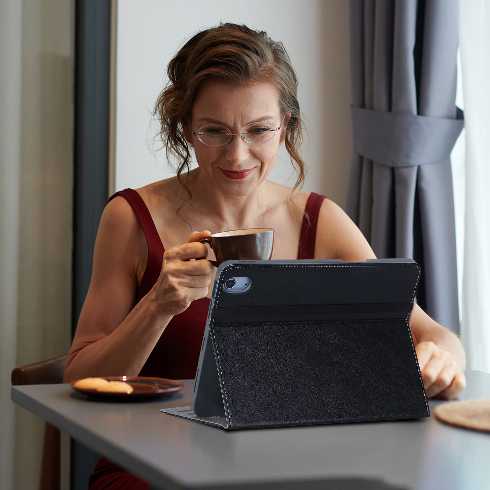 Hfcoupe For Ipad Air 11 Inch M3 / M2 Case (2025 & 2024), 10.9 Inch Ipad Case 5Th/4Th Generation Air 2022 & 2020 With Pocket & Ma