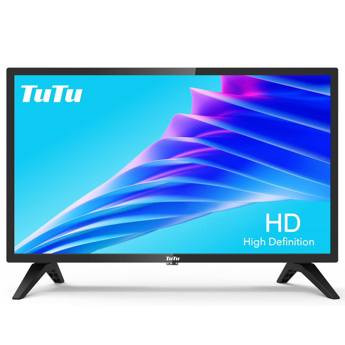 Tutu 24 Inch 60Hz 720P Hd Led Tv Flat Screen Television With Dolby Audio For Home,Office Hdmi,Usb,Vga,Rca Dual Channel Speakers(