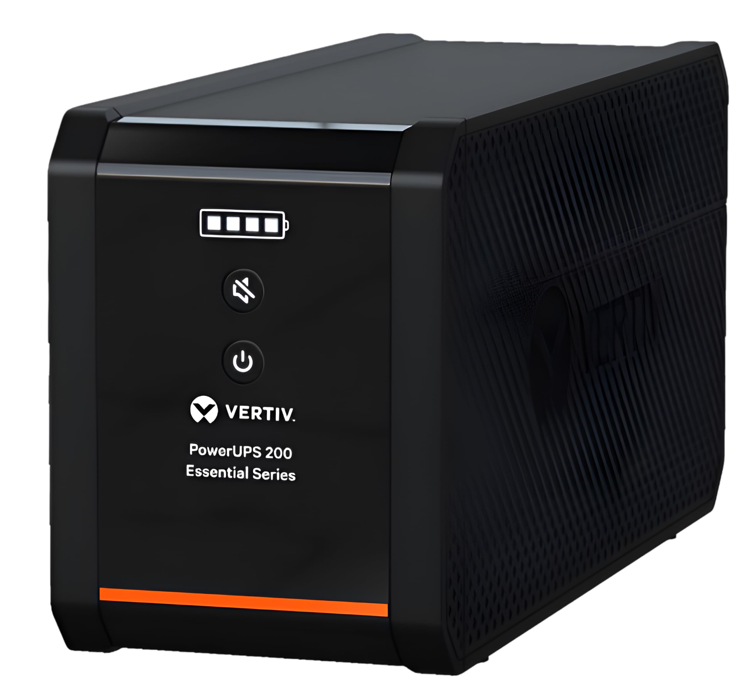 Vertiv Powerups 200 Essential, 600Va/360W, 120V Line Interactive Desktop Ups