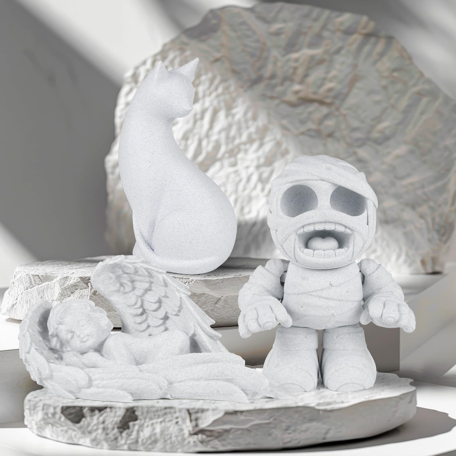 Isanmate Asa Filament 1.75Mm Marble 1Kg, Uv & Weather Resistant 3D Printer Filament Perfect For Outdoor Functional Parts, Dimens